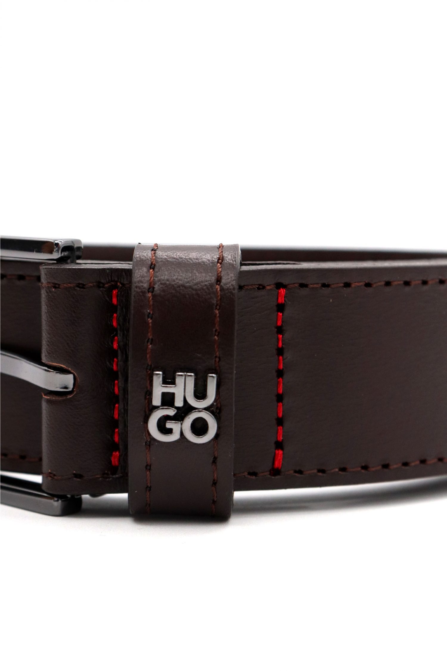 HUGO ΖΩΝΗ GIOVE-HU-GO-STG_SZ35 ΣΚΟΥΡΟ ΚΑΦΕ