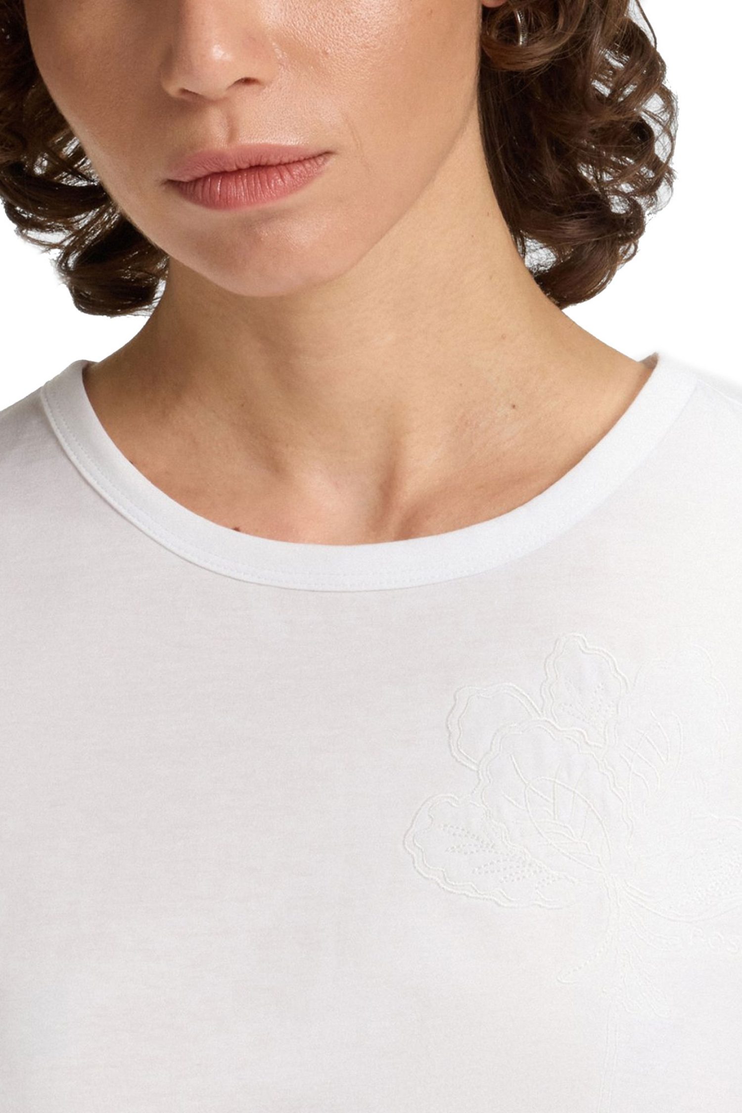 BOSS T-SHIRT EVENTSA7 LOGO ΛΕΥΚΟ φωτογραφία