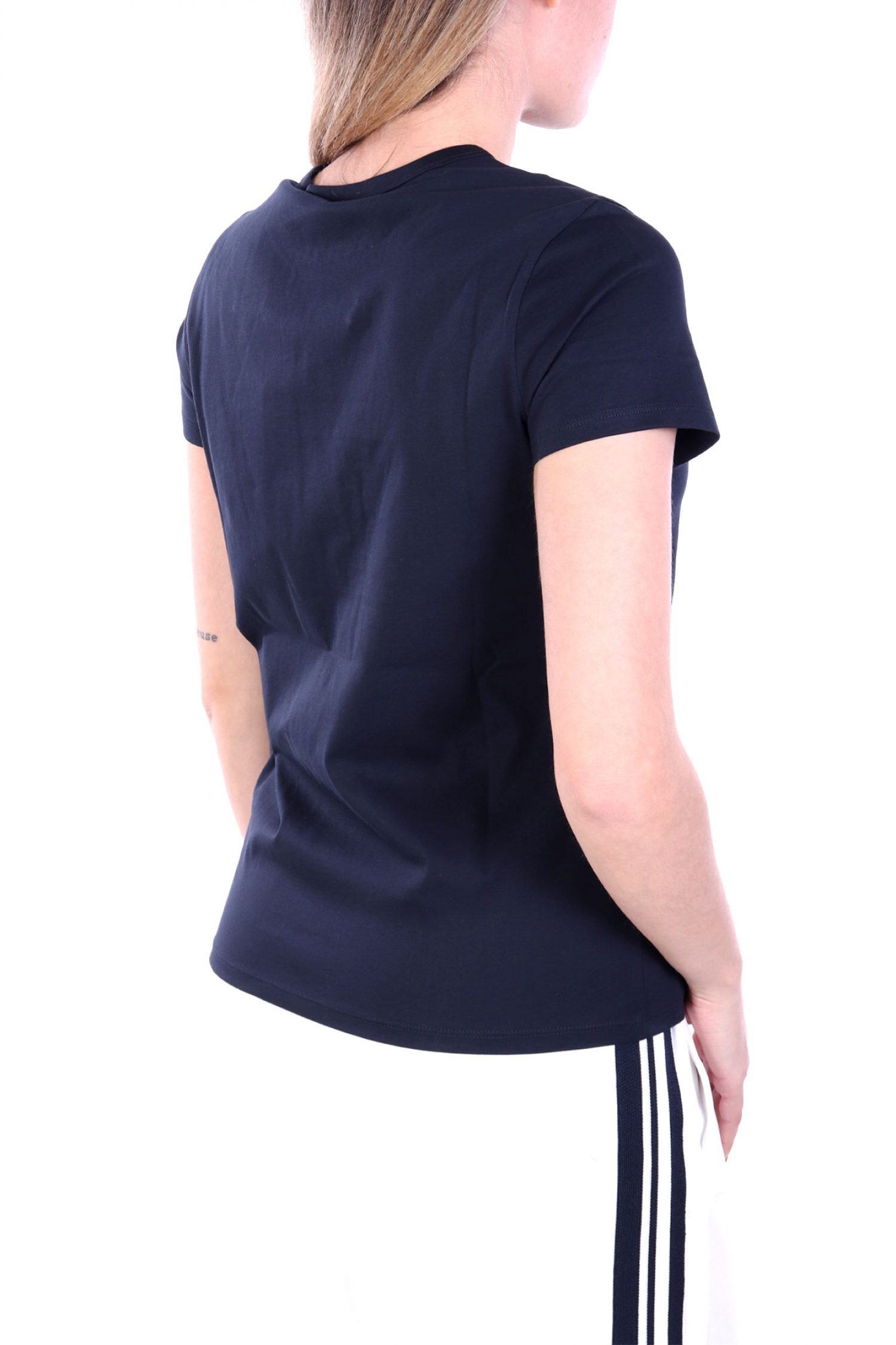 BOSS T-SHIRT EVENTSA7 LOGO ΣΚΟΥΡΟ ΜΠΛΕ