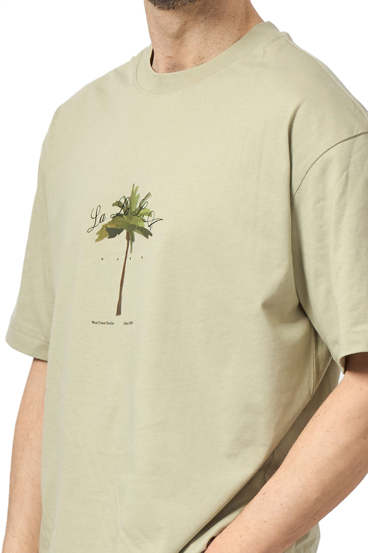 HUGO T-SHIRT DUWOM LOGO ΠΡΑΣΙΝΟ φωτογραφία