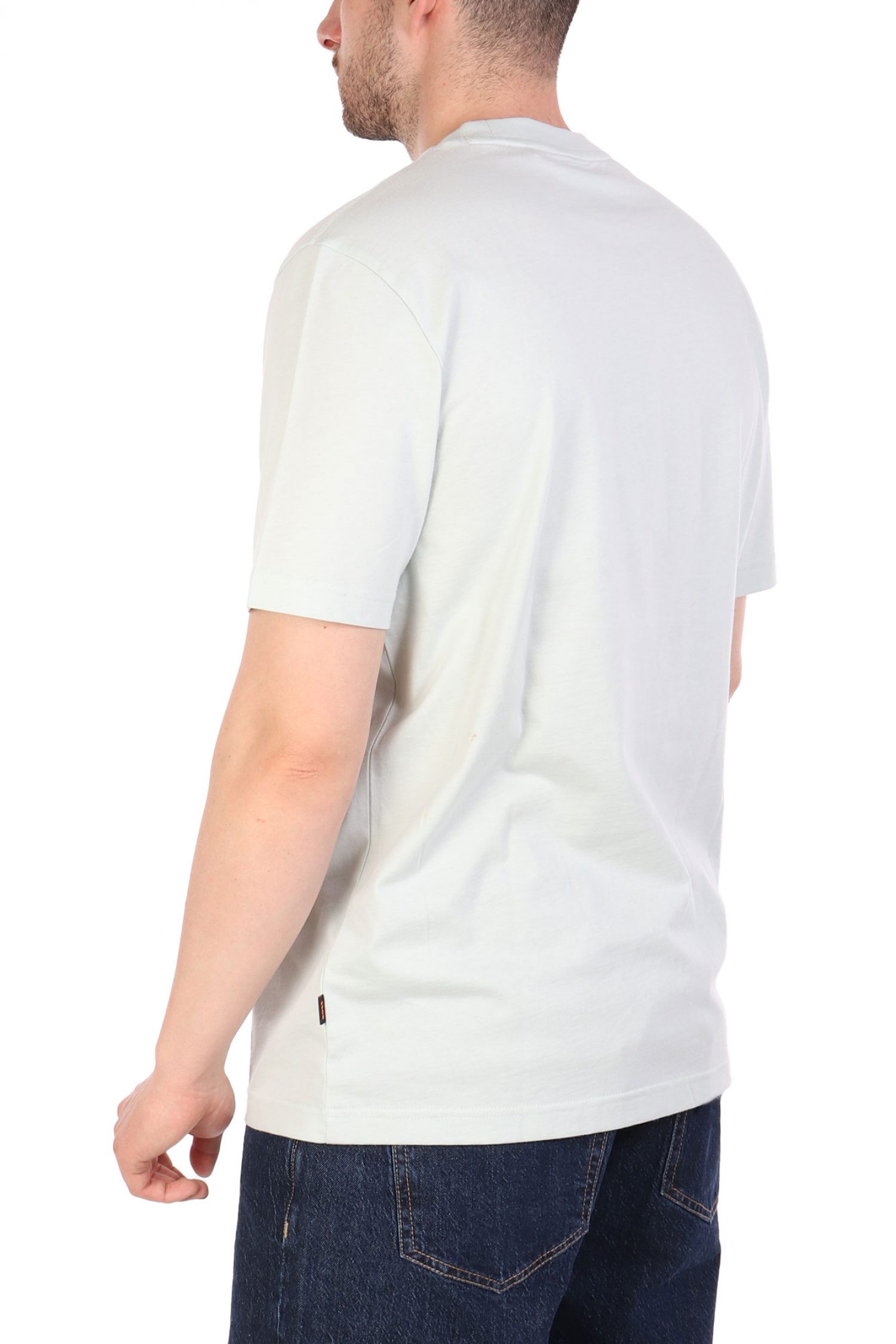 BOSS CASUAL T-SHIRT TE_ATACAMA ΜΕΝΤΑ