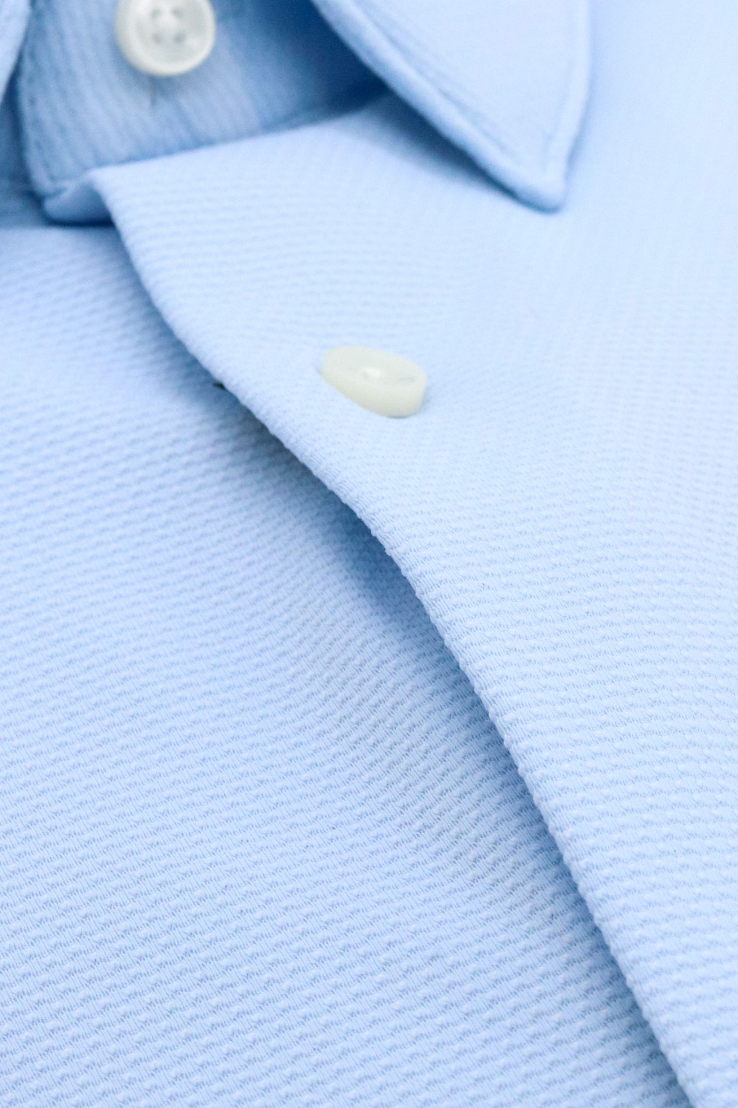 BOSS PERFORMANCE ΠΟΥΚΑΜΙΣΟ ΜΙΚΡΟΣΧΕΔΙΟ SLIM FIT P-HANK-S-KENT-C1-222 ΣΙΕΛ