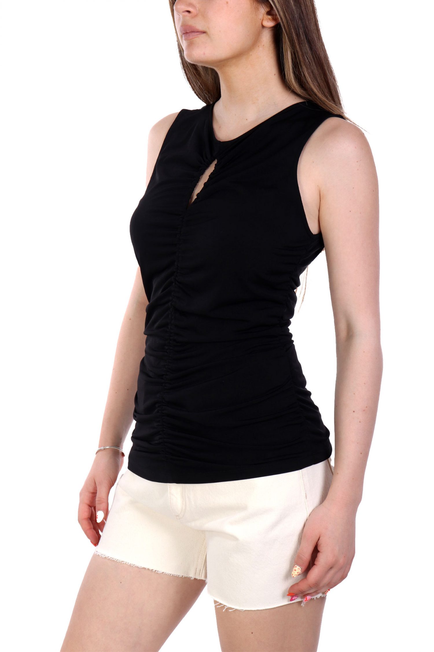 BOSS TOP C_EMACHA ΝΤΡΑΠΕ ΜΑΥΡΟ φωτογραφία