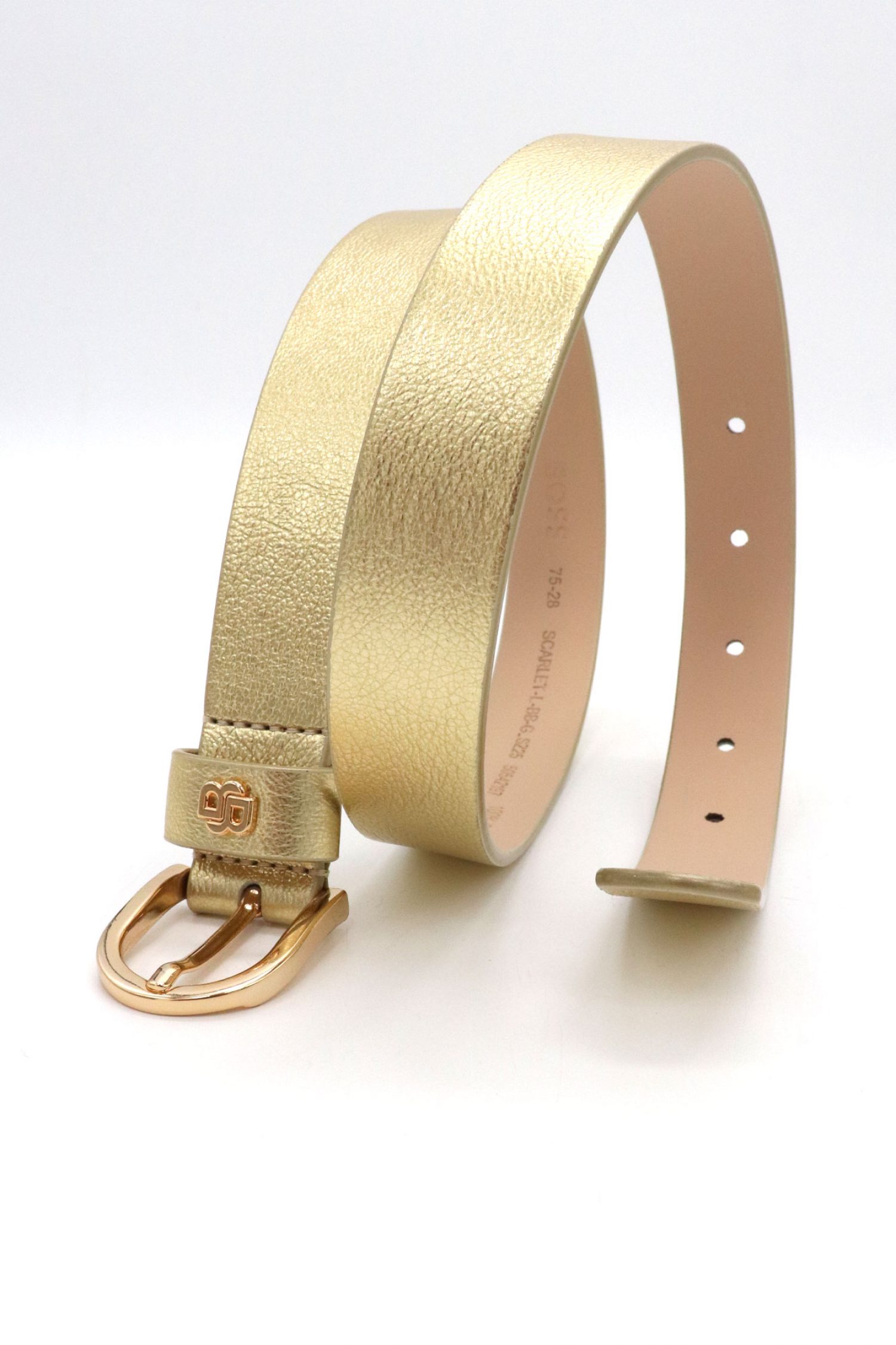 BOSS ΖΩΝΗ SCARLET-L-BB-G_SZ25 ΧΡΥΣΟ φωτογραφία