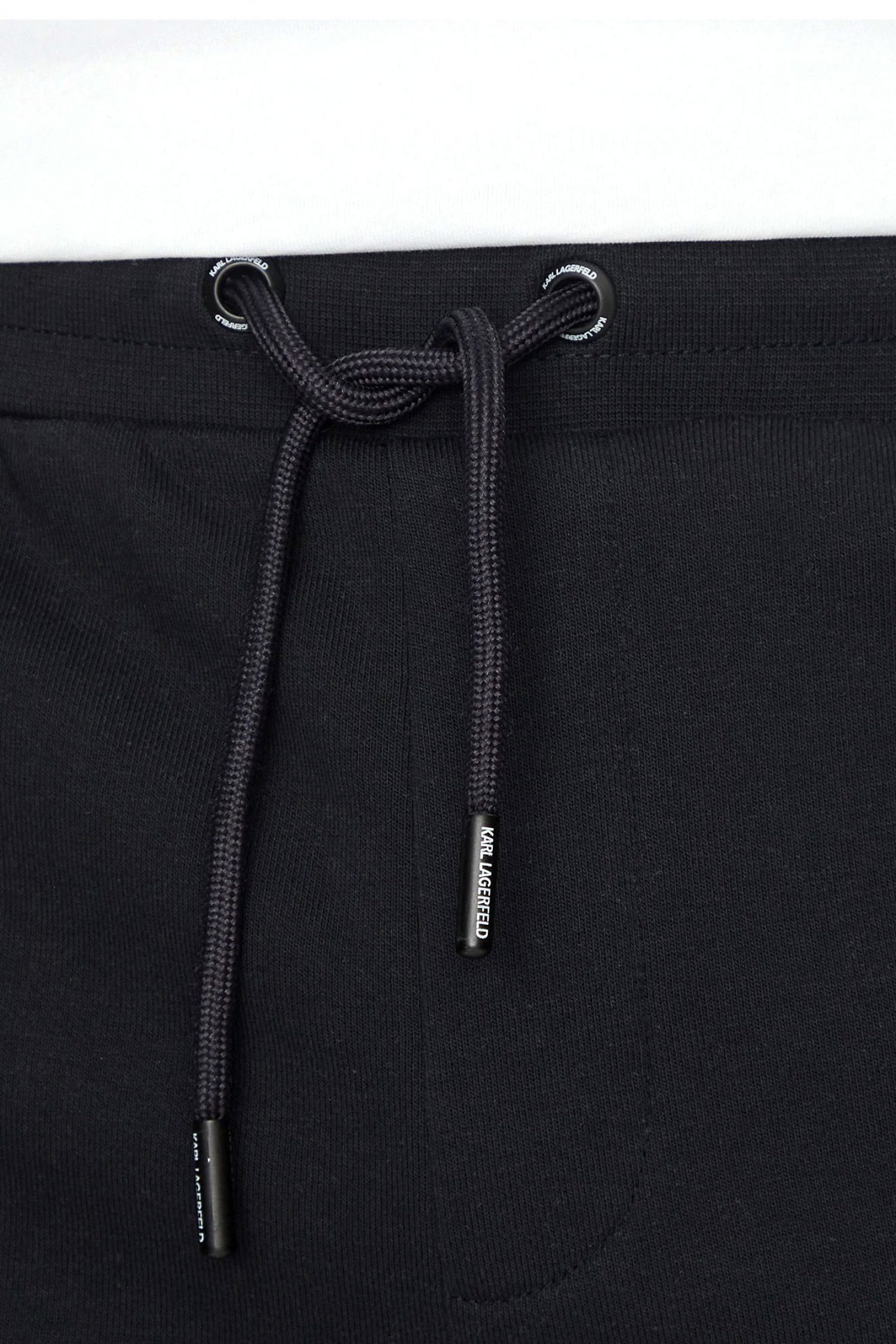 KARL LAGERFELD ΒΕΡΜΟΥΔΑ ΦΟΥΤΕΡ LOGO ΜΠΛΕ φωτογραφία