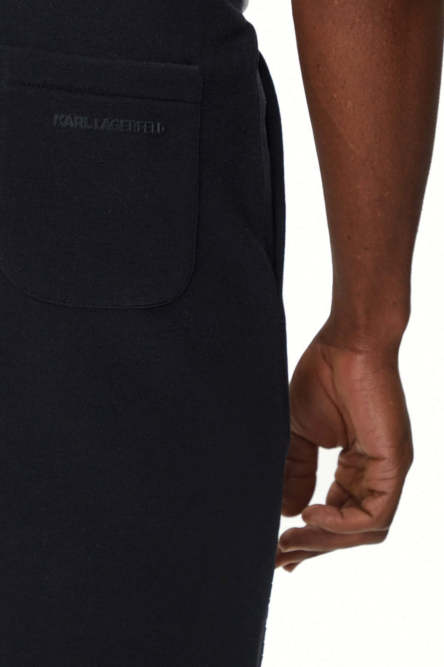 KARL LAGERFELD ΒΕΡΜΟΥΔΑ ΦΟΥΤΕΡ LOGO ΜΠΛΕ φωτογραφία