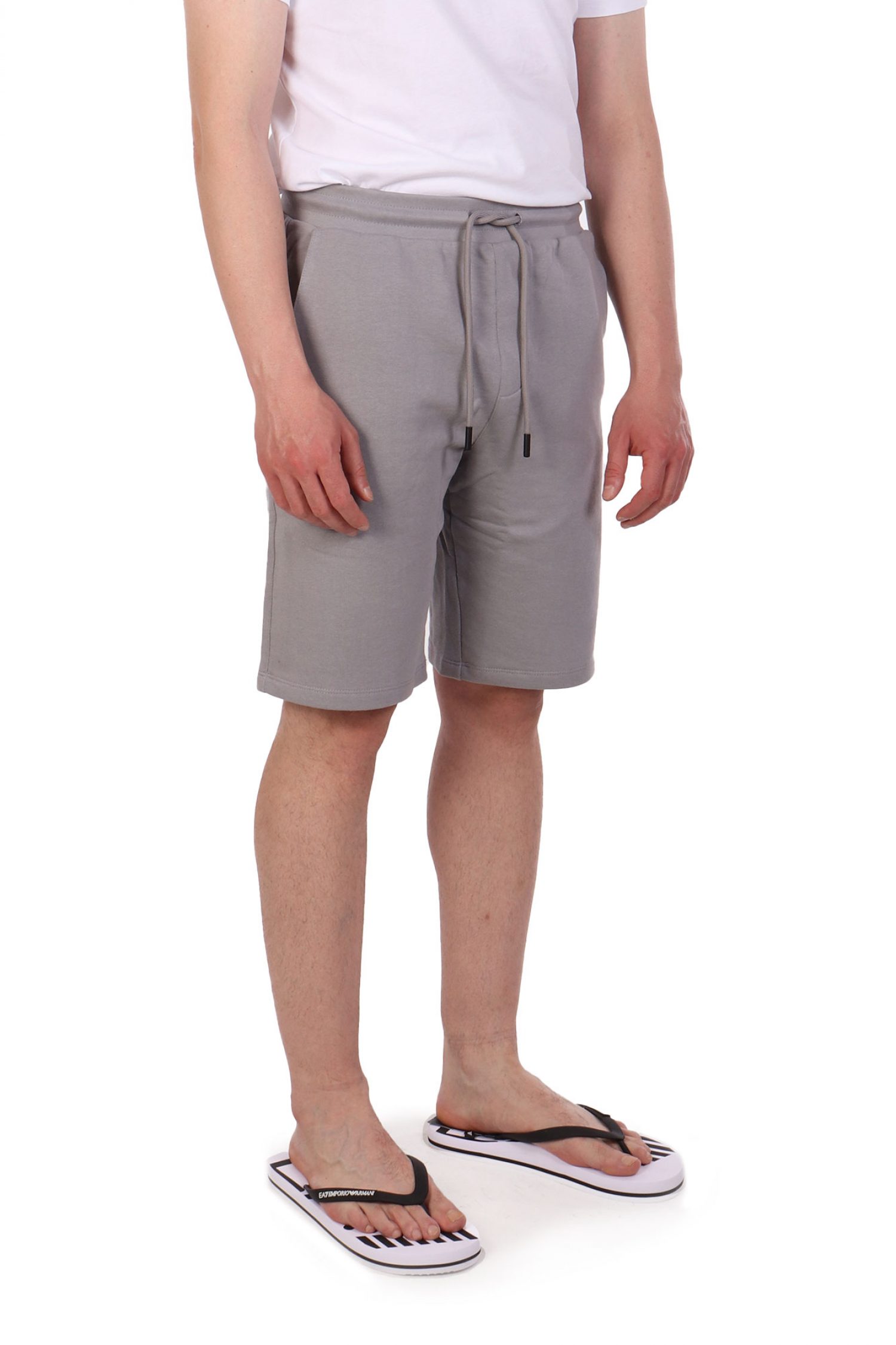 KARL LAGERFELD ΒΕΡΜΟΥΔΑ ΦΟΥΤΕΡ LOGO ΓΚΡΙ φωτογραφία