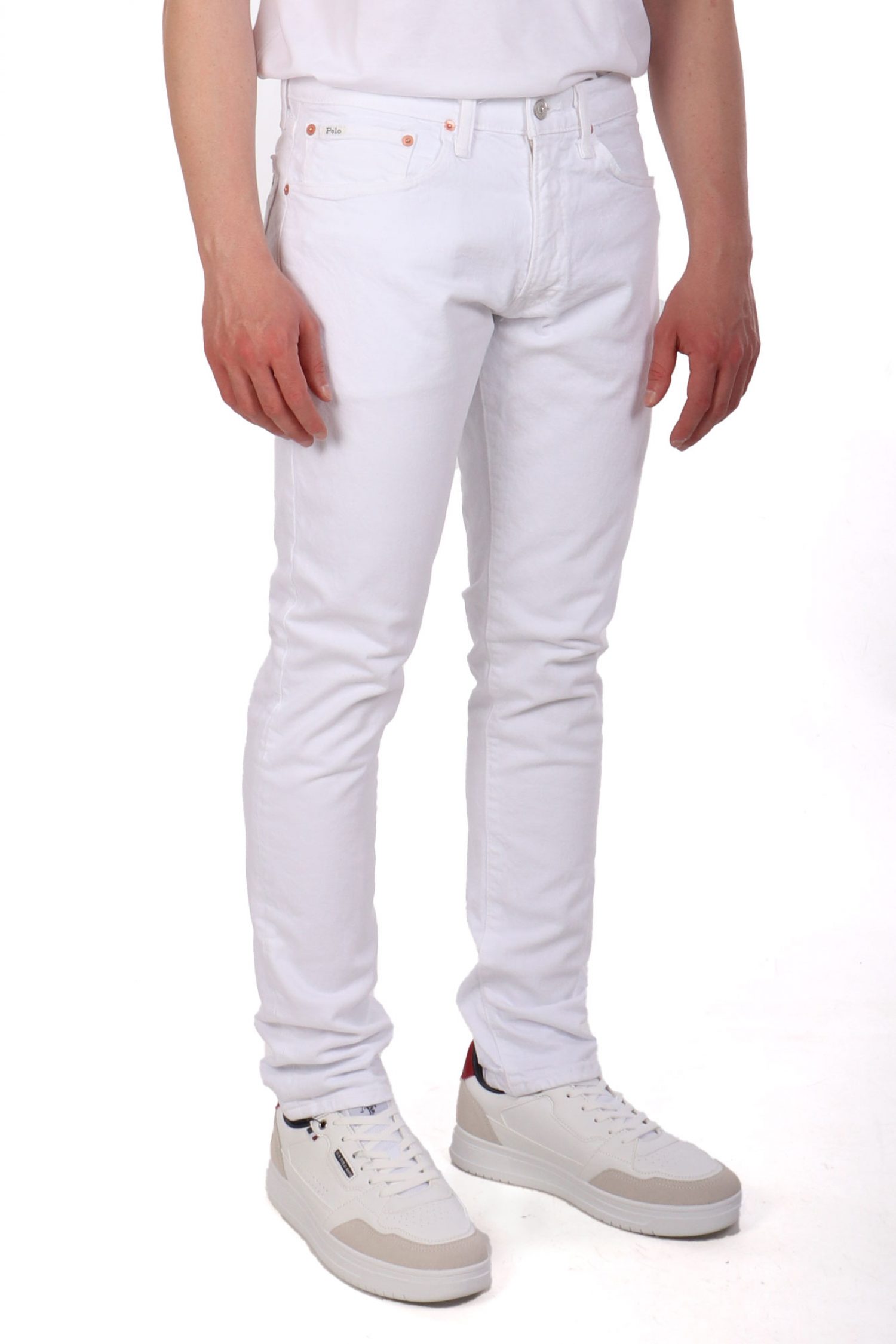 RALPH LAUREN ΠΑΝΤΕΛΟΝΙ JEANS SLIM SULLIVAN LOW STRETCH ΛΕΥΚΟ φωτογραφία