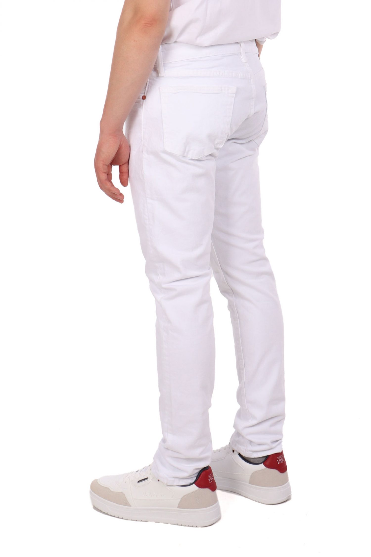 RALPH LAUREN ΠΑΝΤΕΛΟΝΙ JEANS SLIM SULLIVAN LOW STRETCH ΛΕΥΚΟ φωτογραφία