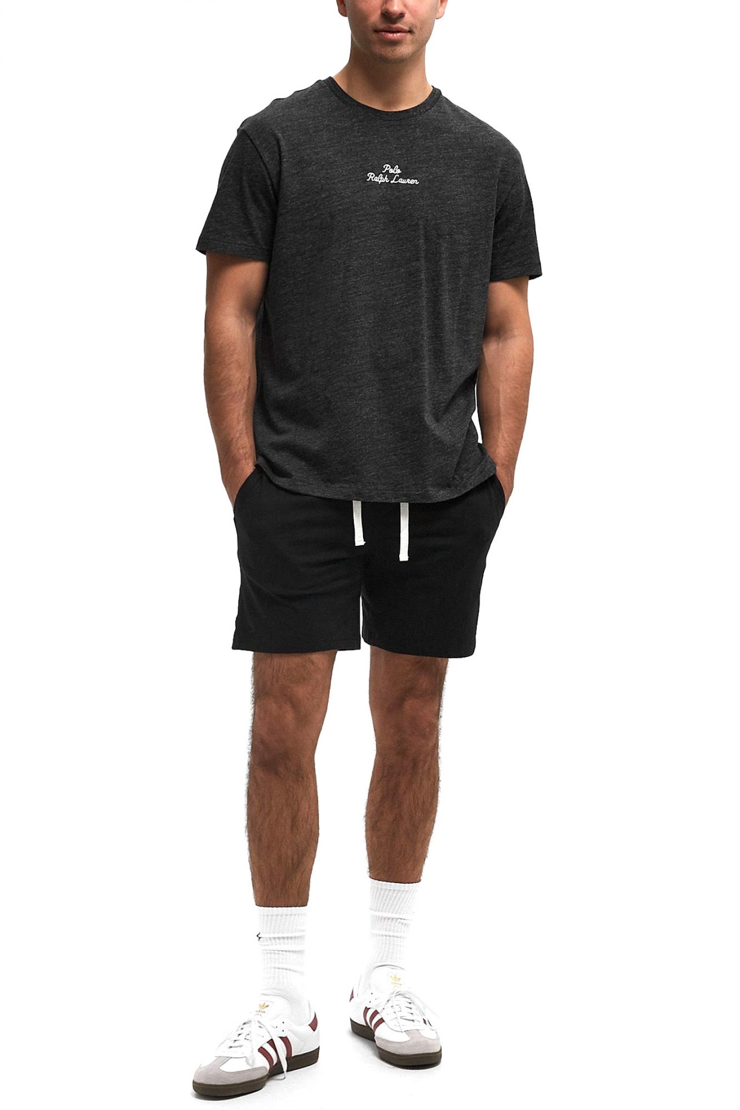 RALPH LAUREN UNDERWEAR ΒΕΡΜΟΥΔΑ SLEEP BOTTOM LOGO ΜΑΥΡΟ φωτογραφία