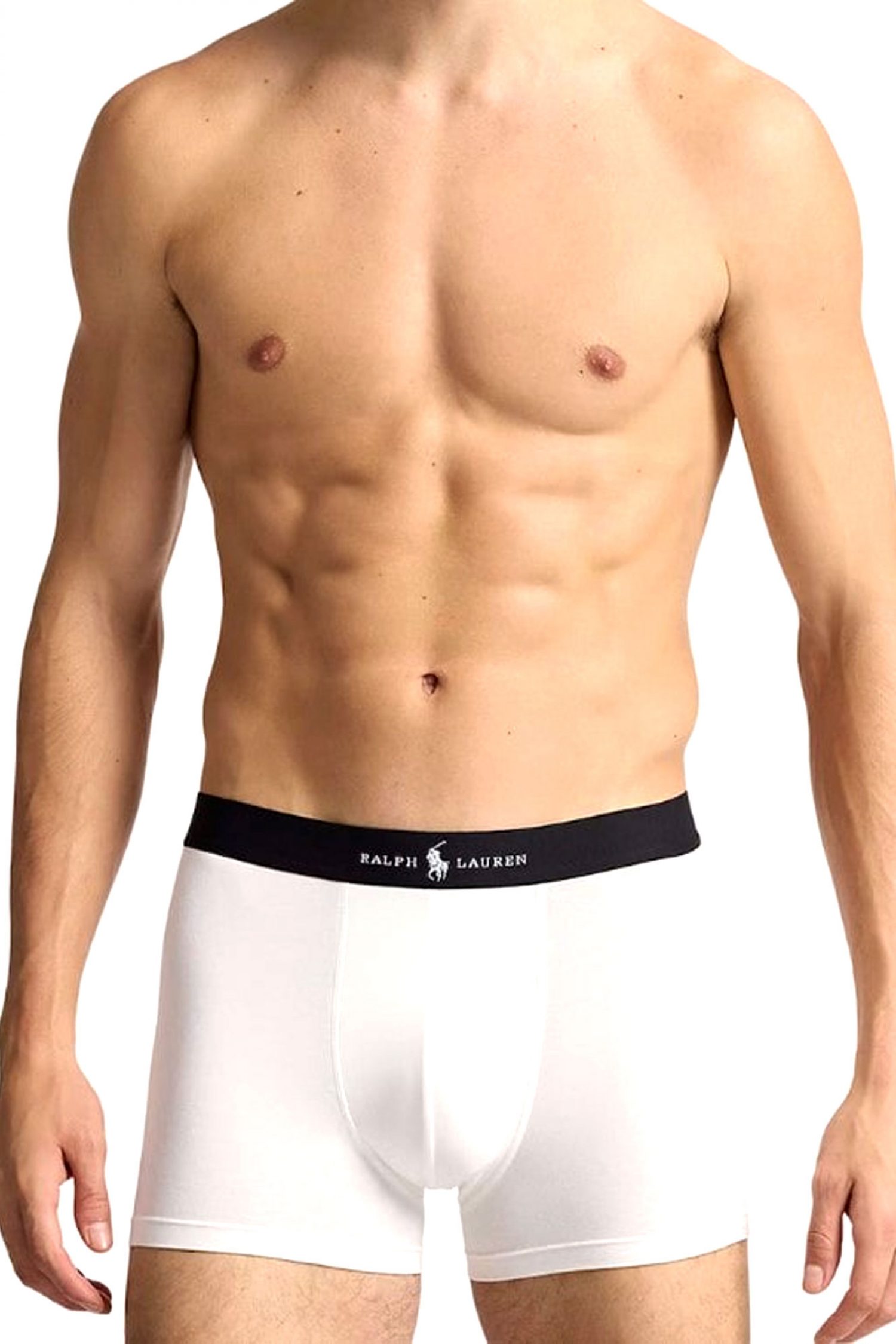 RALPH LAUREN UNDERWEAR ΕΣΩΡΟΥΧΟ ΣΕΤ 3PACK STRETCH COTTON TRUNK ΜΠΕΖ-ΛΕΥΚΟ-ΜΑΥΡΟ φωτογραφία