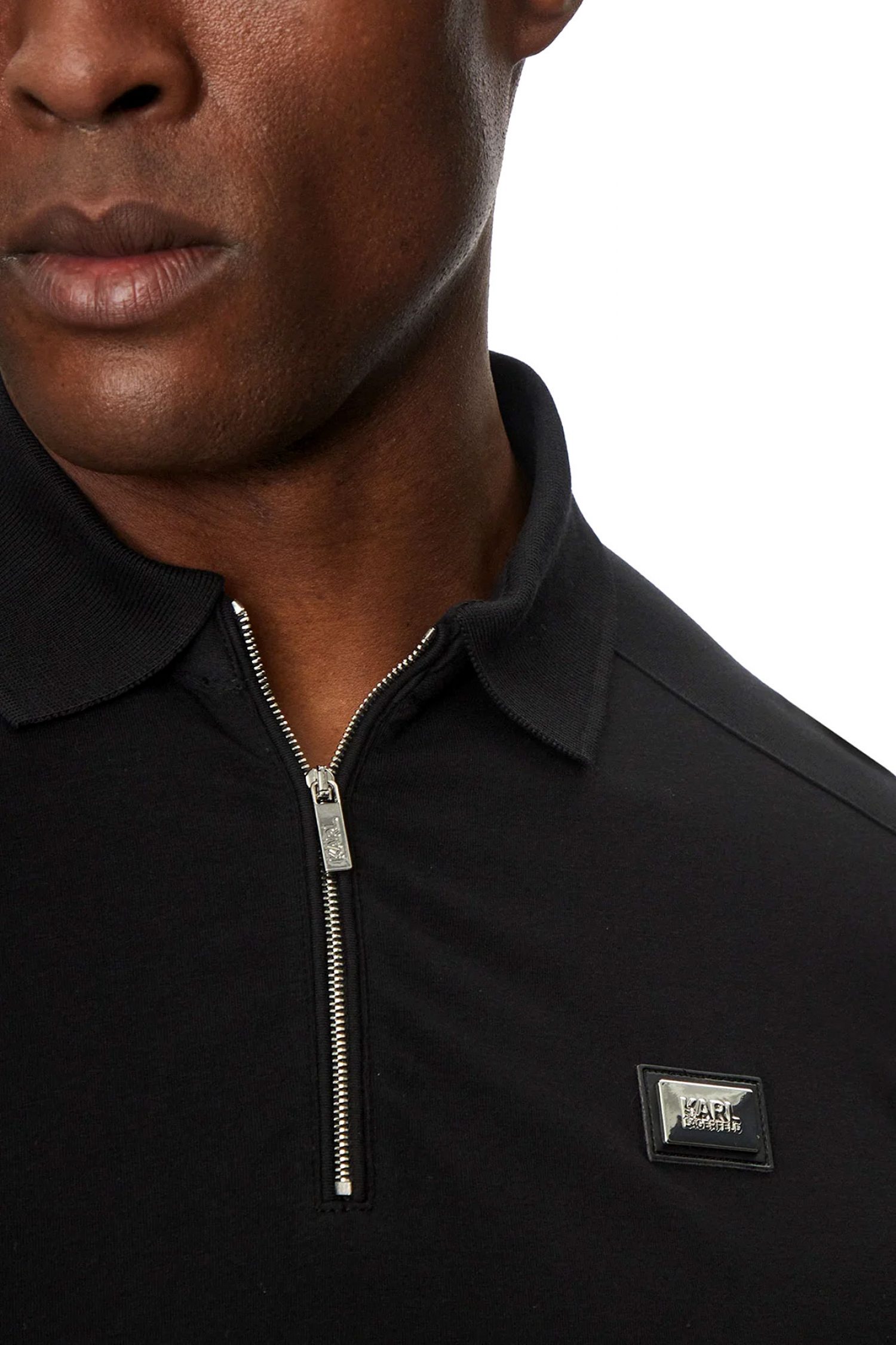 Men's Polo Shirts Karl Lagerfeld Black