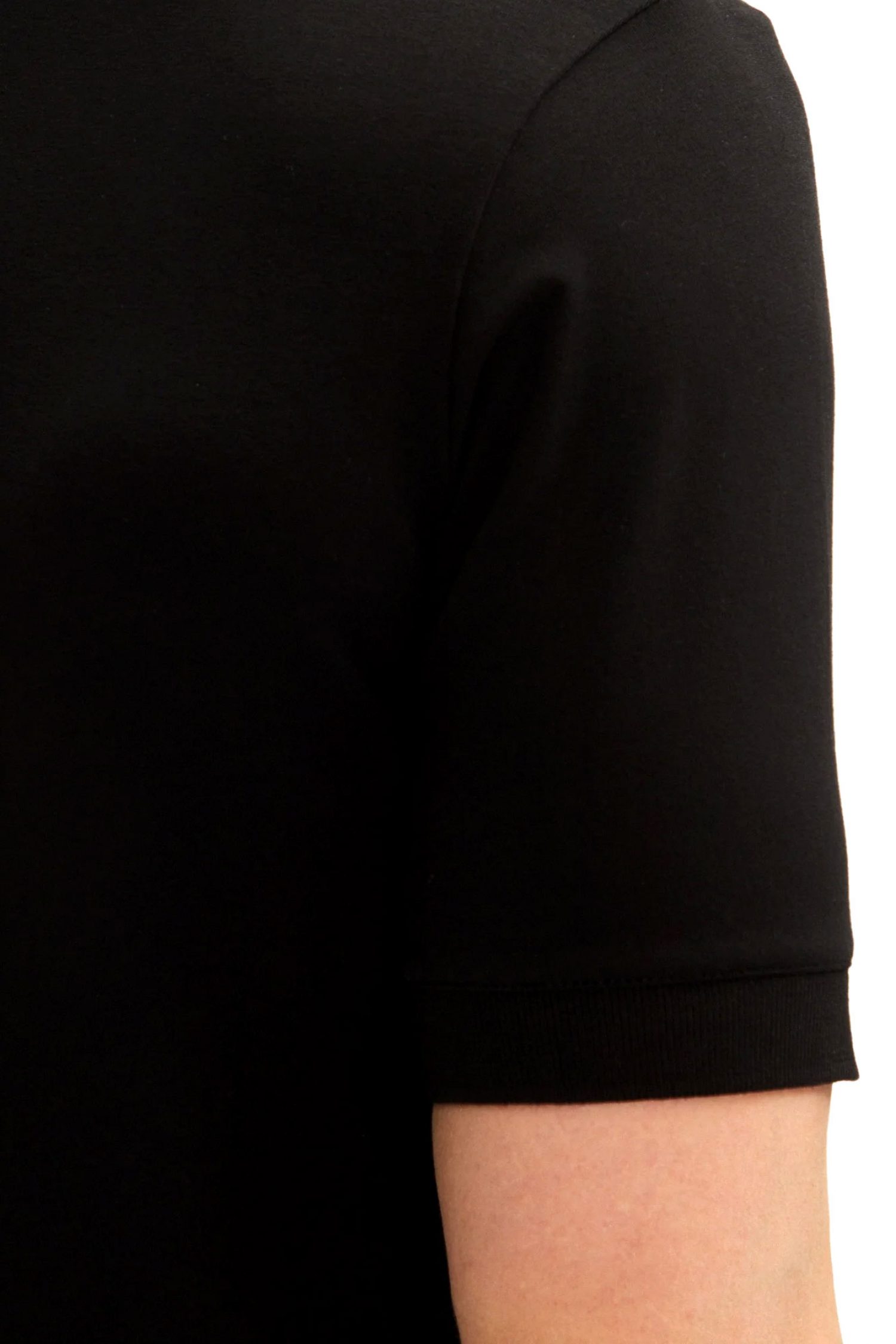 KARL LAGERFELD POLO LOGO ΜΑΥΡΟ-ΚΙΤΡΙΝΟ