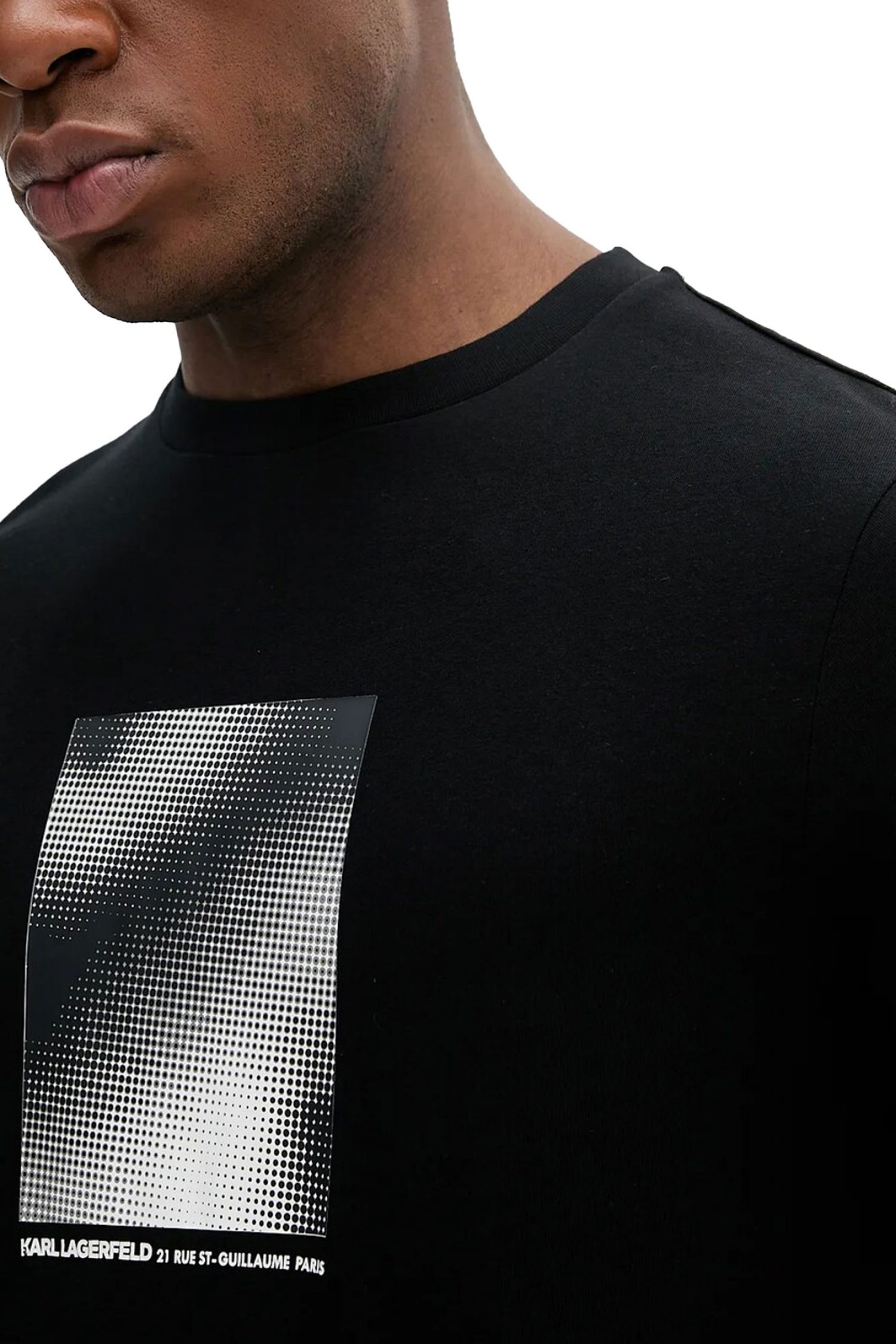 Men's T-Shirts Karl Lagerfeld Black