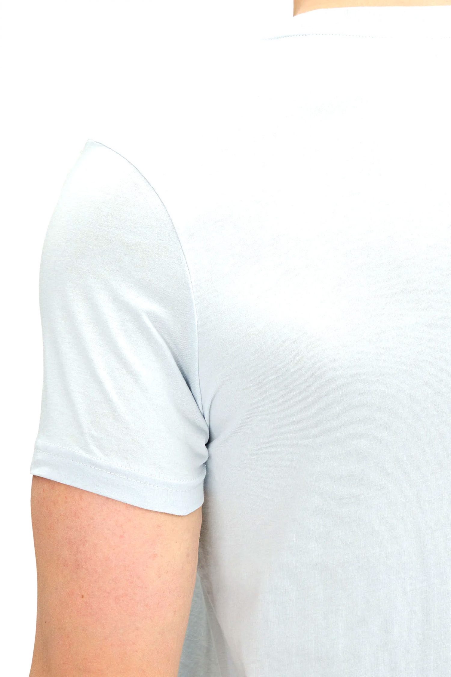 KARL LAGERFELD T-SHIRT CREW NECK LOGO ΣΙΕΛ φωτογραφία