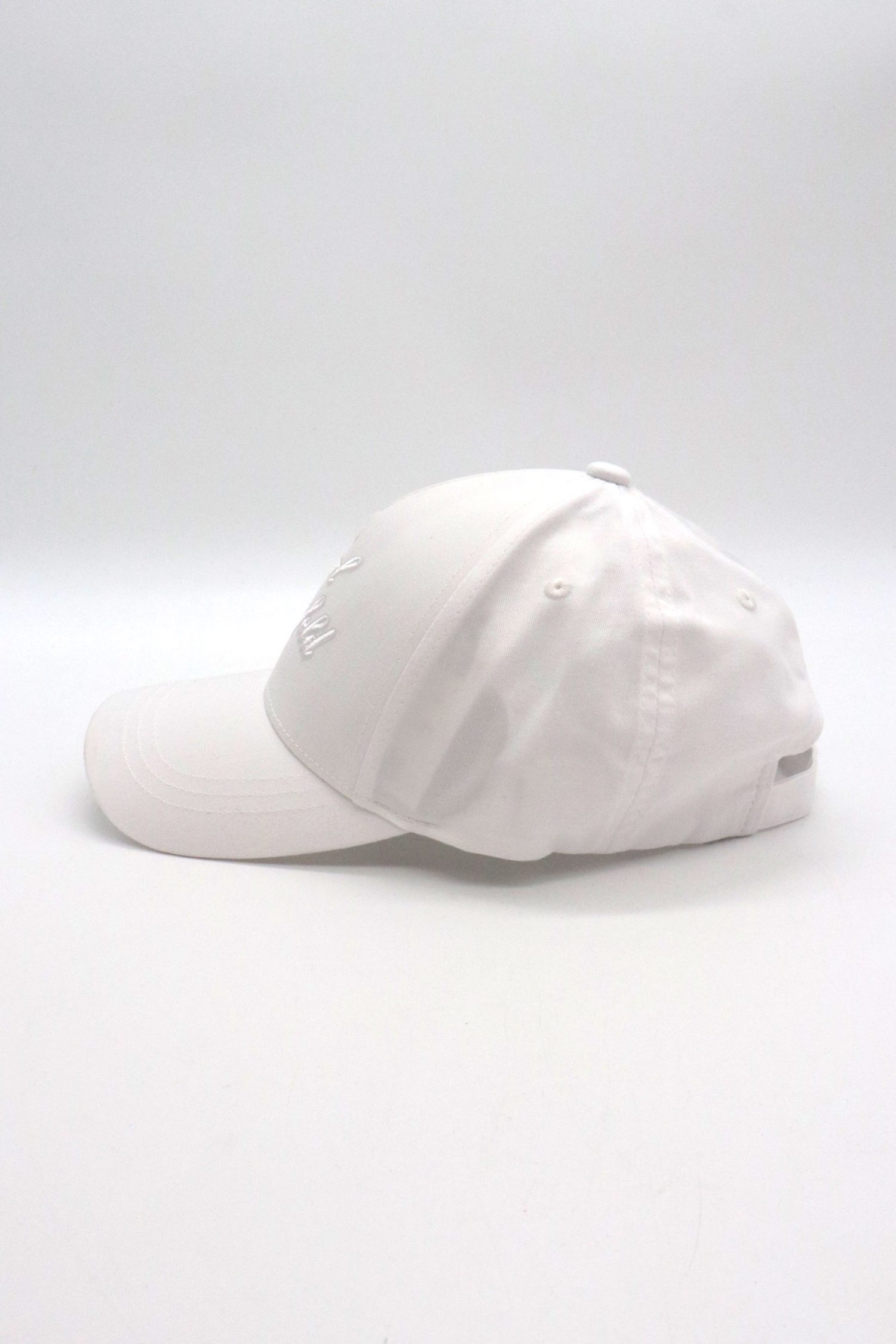 KARL LAGERFELD ΚΑΠΕΛΟ BASEBALL LOGO ΛΕΥΚΟ