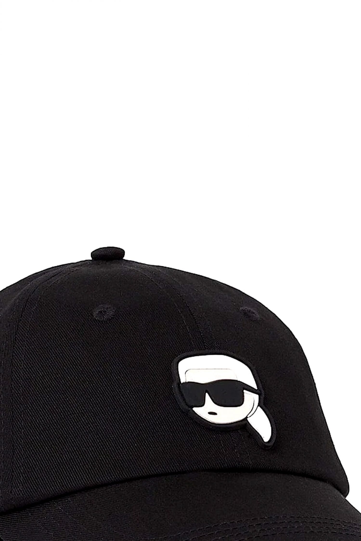 KARL LAGERFELD ΚΑΠΕΛΟ BASEBALL LOGO ΜΑΥΡΟ φωτογραφία