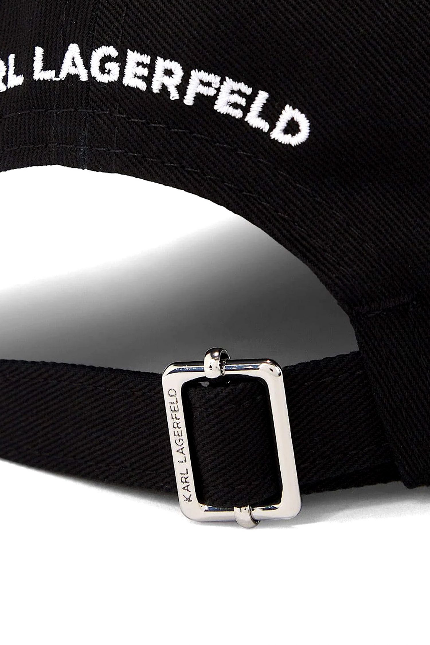 KARL LAGERFELD ΚΑΠΕΛΟ BASEBALL LOGO ΜΑΥΡΟ φωτογραφία