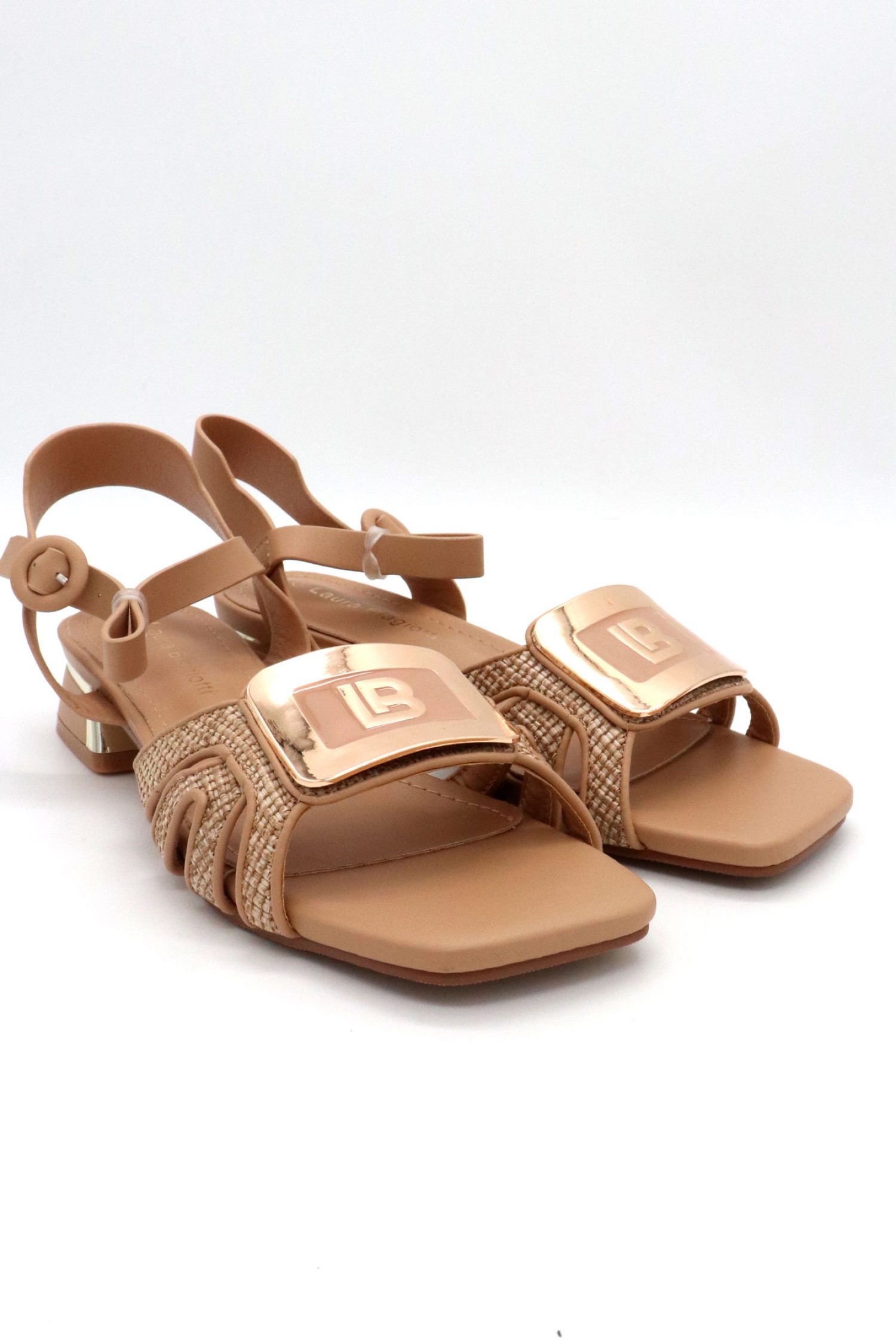 LAURA BIAGIOTTI ΠΑΠΟΥΤΣΙΑ ΠΕΔΙΛΑ ΑΓΚΡΑΦΑ ΛΟΥΡΑΚΙΑ LOGO ΜΠΕΖ