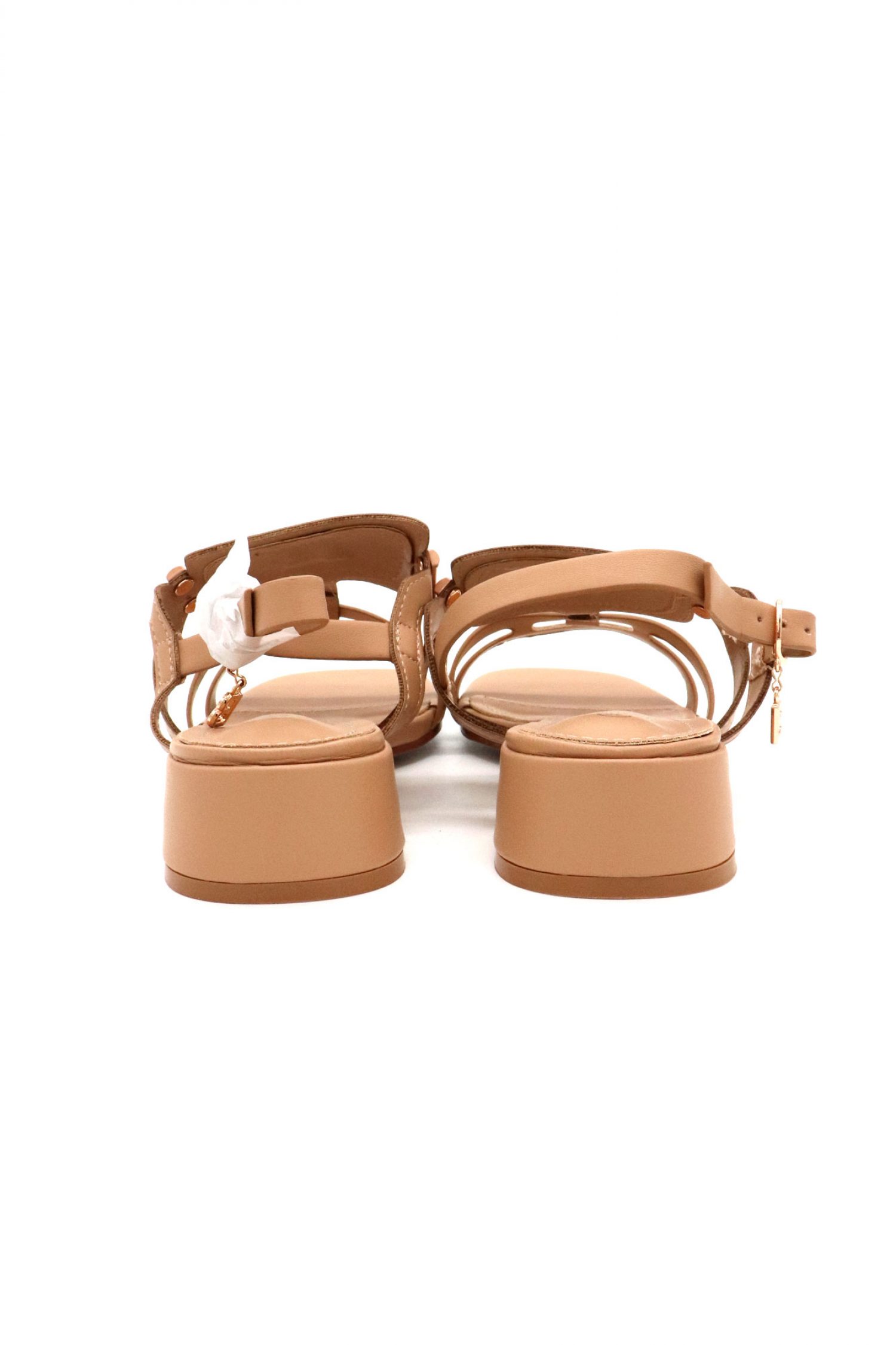 LAURA BIAGIOTTI ΠΑΠΟΥΤΣΙΑ ΠΕΔΙΛΑ ΛΟΥΡΑΚΙΑ ΜΕΤΑΛΛΙΚΟ LOGO MΠΕΖ