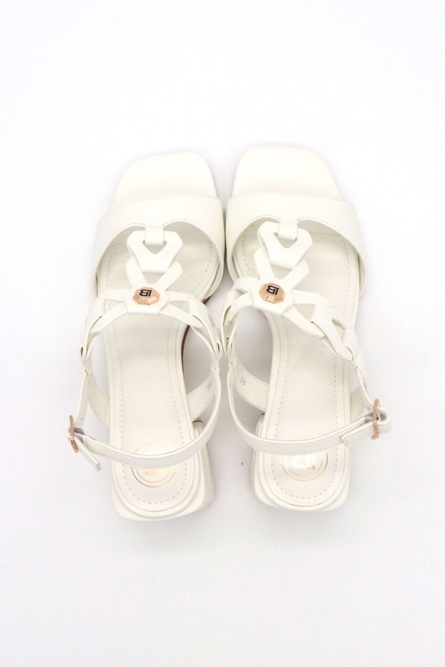 LAURA BIAGIOTTI ΠΑΠΟΥΤΣΙΑ ΠΕΔΙΛΑ ΠΛΕΞΟΥΔΑ ΛΟΥΡΑΚΙ LOGO ΛΕΥΚΟ