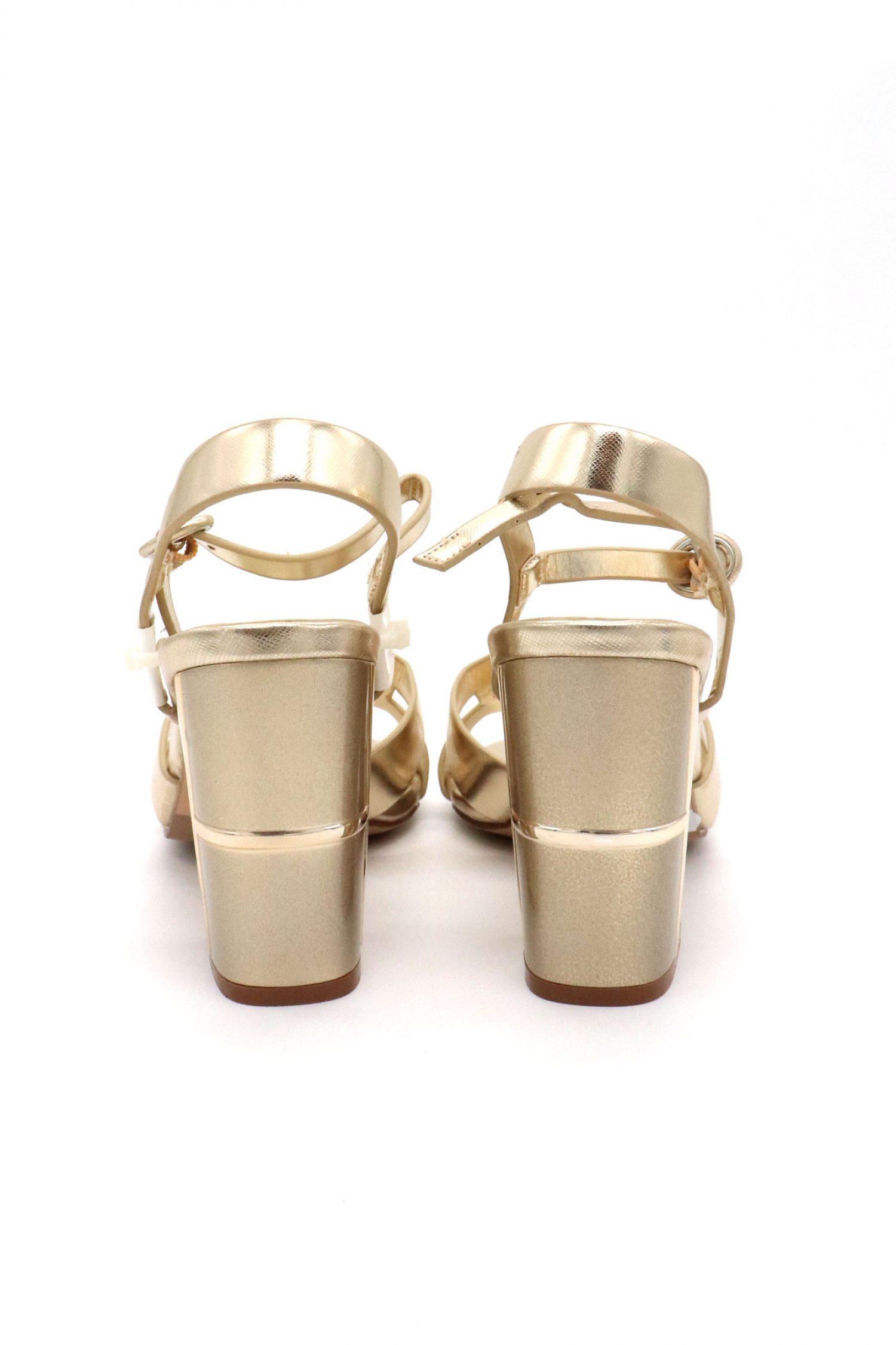 LAURA BIAGIOTTI ΠΑΠΟΥΤΣΙΑ ΠΕΔΙΛΑ ΜΕΤΑΛΛΙΚΗ ΑΓΚΡΑΦΑ LOGO ΧΡΥΣΟ