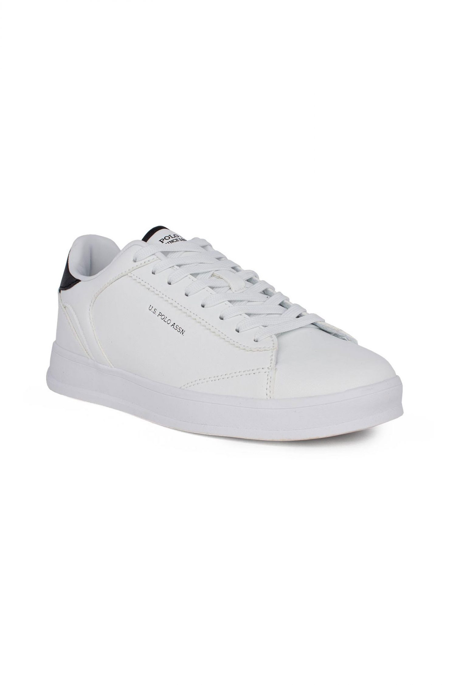 U.S.POLO ASSN ΠΑΠΟΥΤΣΙΑ SNEAKERS CAMPY002A ΛΕΥΚΟ-ΜΑΥΡΟ