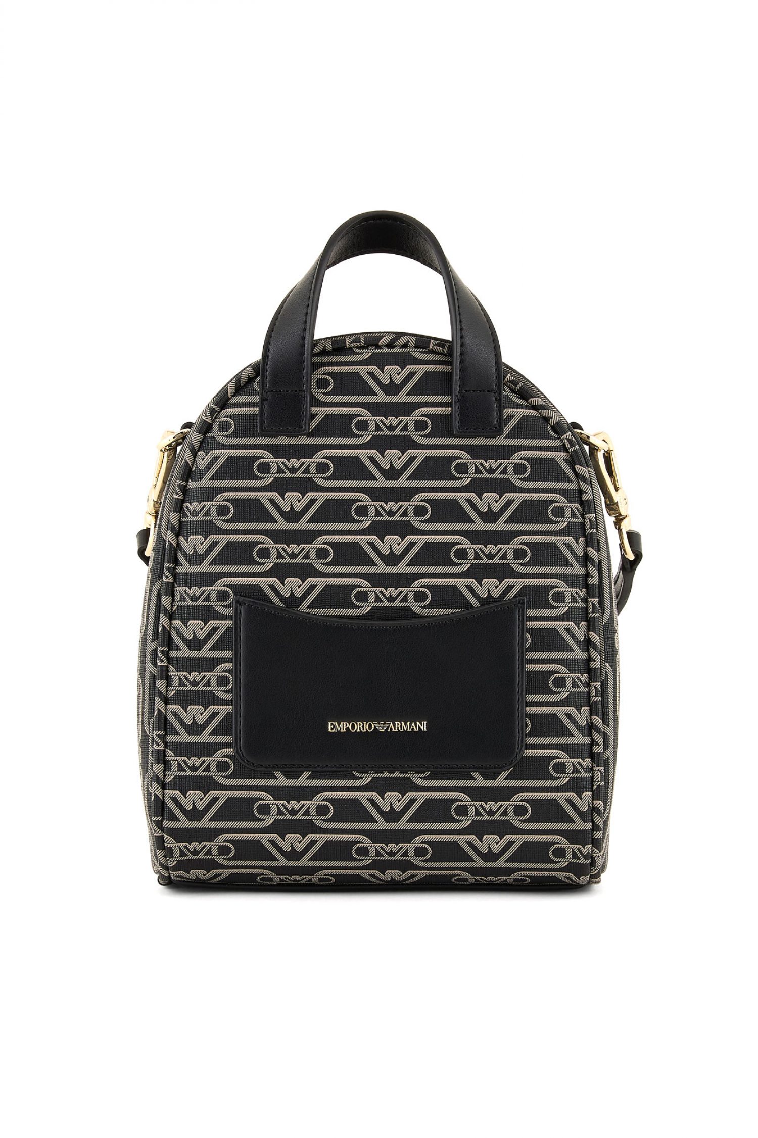 EMPORIO ARMANI ΤΣΑΝΤΑΚΙ CROSS BODY LOGO ΜΑΥΡΟ