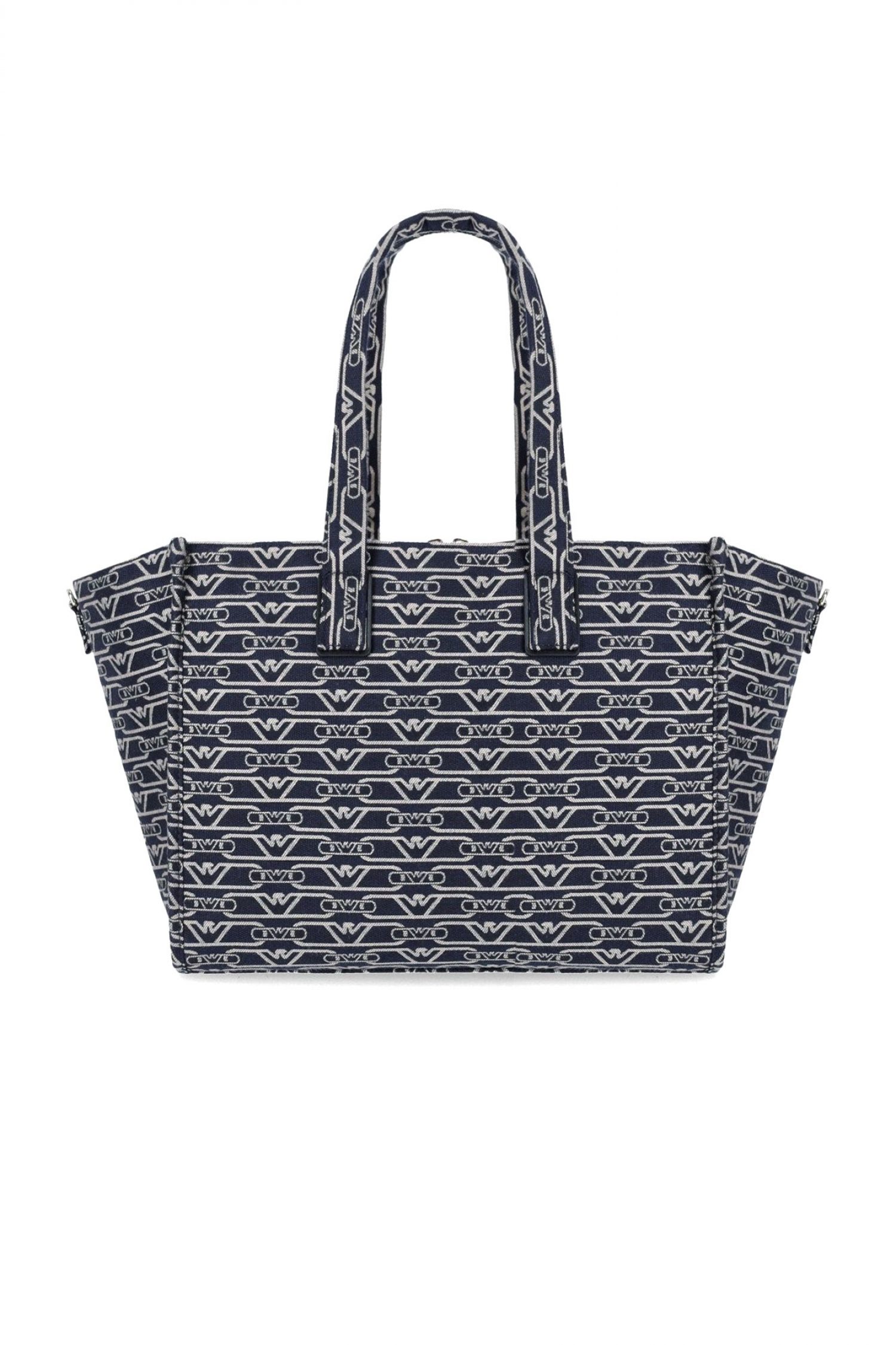 EMPORIO ARMANI ΤΣΑΝΤΑ ΧΕΙΡΟΣ LOGO ΜΠΕΖ-ΜΠΛΕ