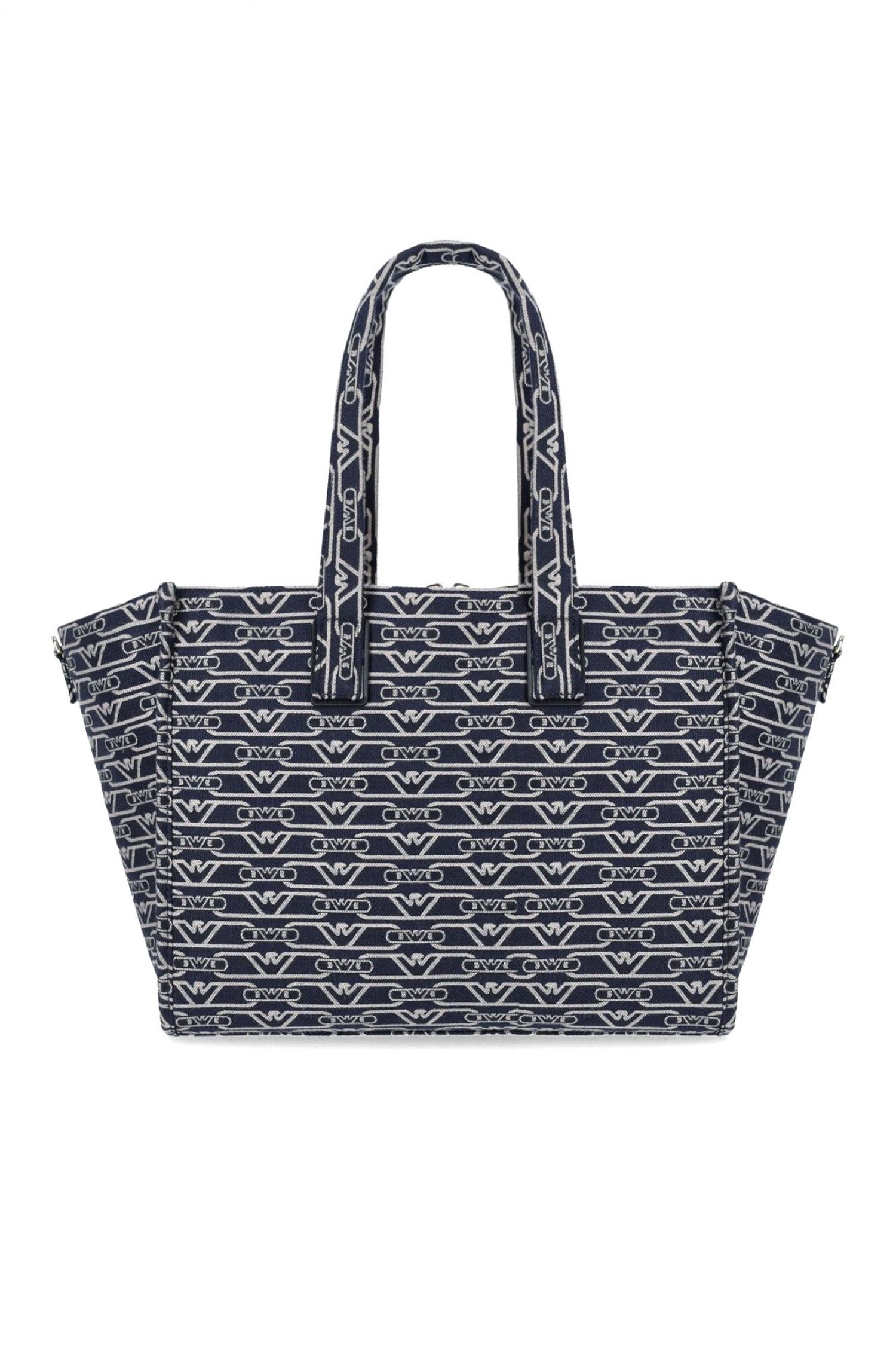 EMPORIO ARMANI ΤΣΑΝΤΑ ΧΕΙΡΟΣ LOGO ΜΠΕΖ-ΜΠΛΕ