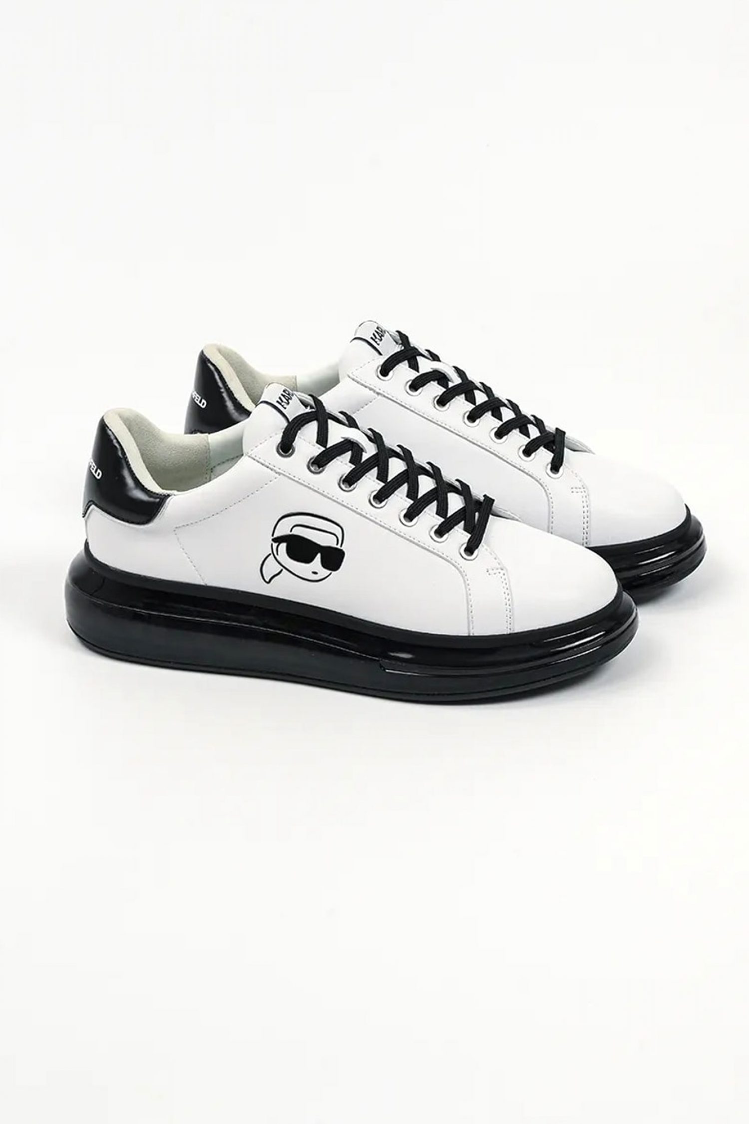 KARL LAGERFELD ΠΑΠΟΥΤΣΙΑ SNEAKERS KAPRI KUSHION OUTLINE NFT ΛΕΥΚΟ
