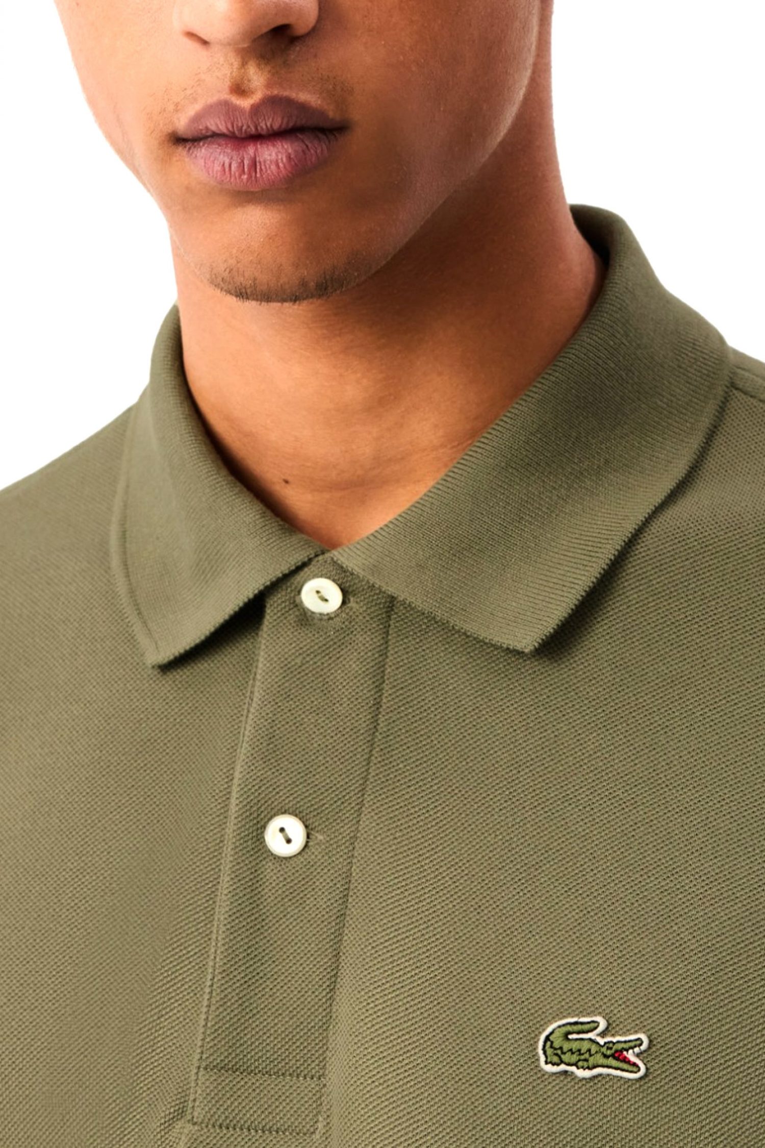 LACOSTE POLO CLASSIC FIT ΧΑΚΙ