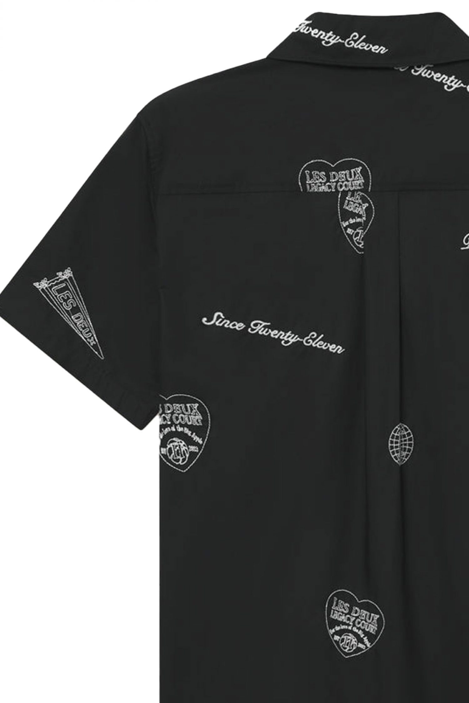 LES DEUX ΠΟΥΚΑΜΙΣΟ HENDRIX AOE SS LOGO ΜΑΥΡΟ φωτογραφία