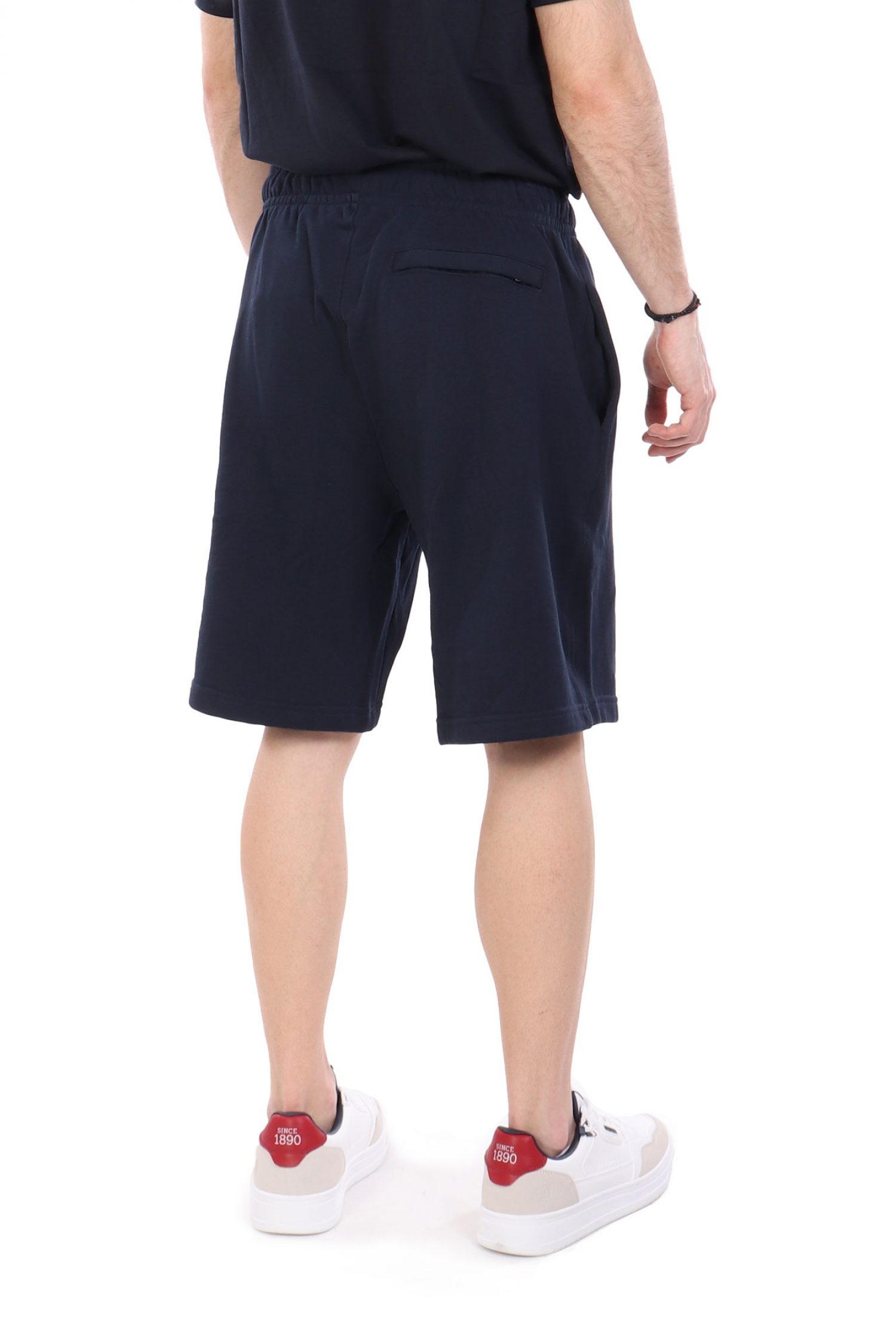 GUESS JEANS ΒΕΡΜΟΥΔΑ ΦΟΥΤΕΡ LOGO ΜΠΛΕ