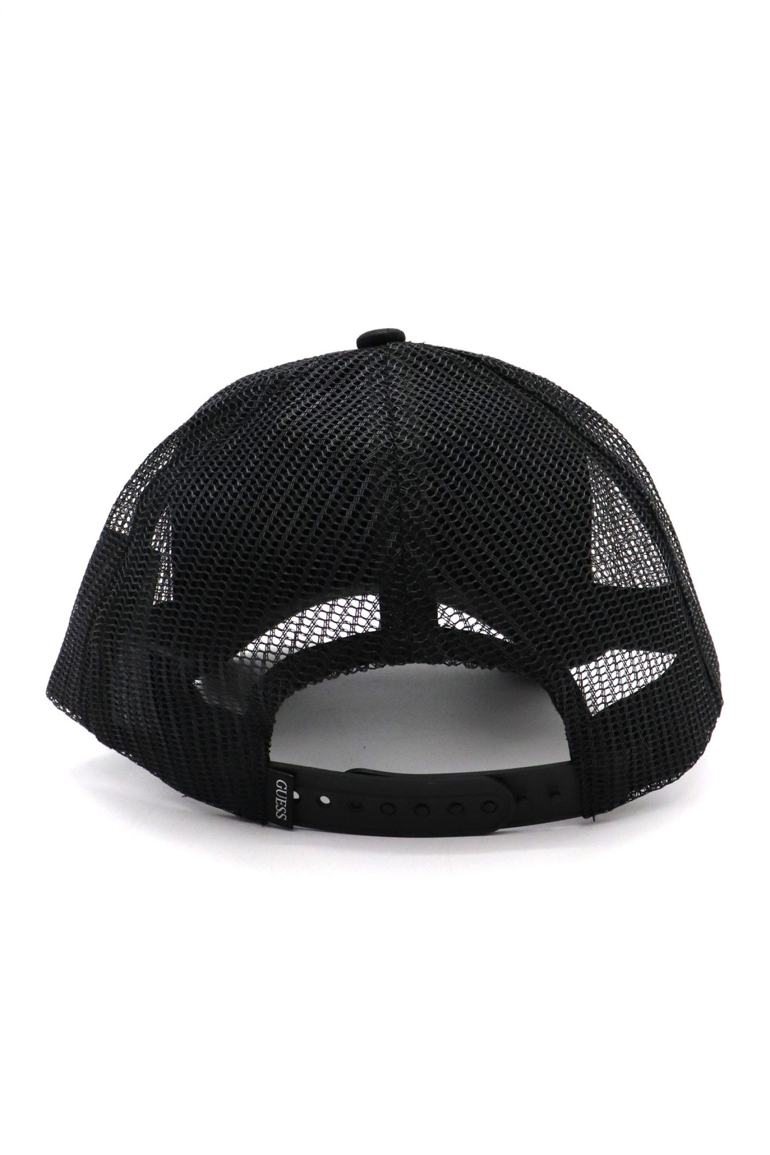 GUESS JEANS ΚΑΠΕΛΟ PATCHED TRUCKER HAT UNISEX ΜΑΥΡΟ