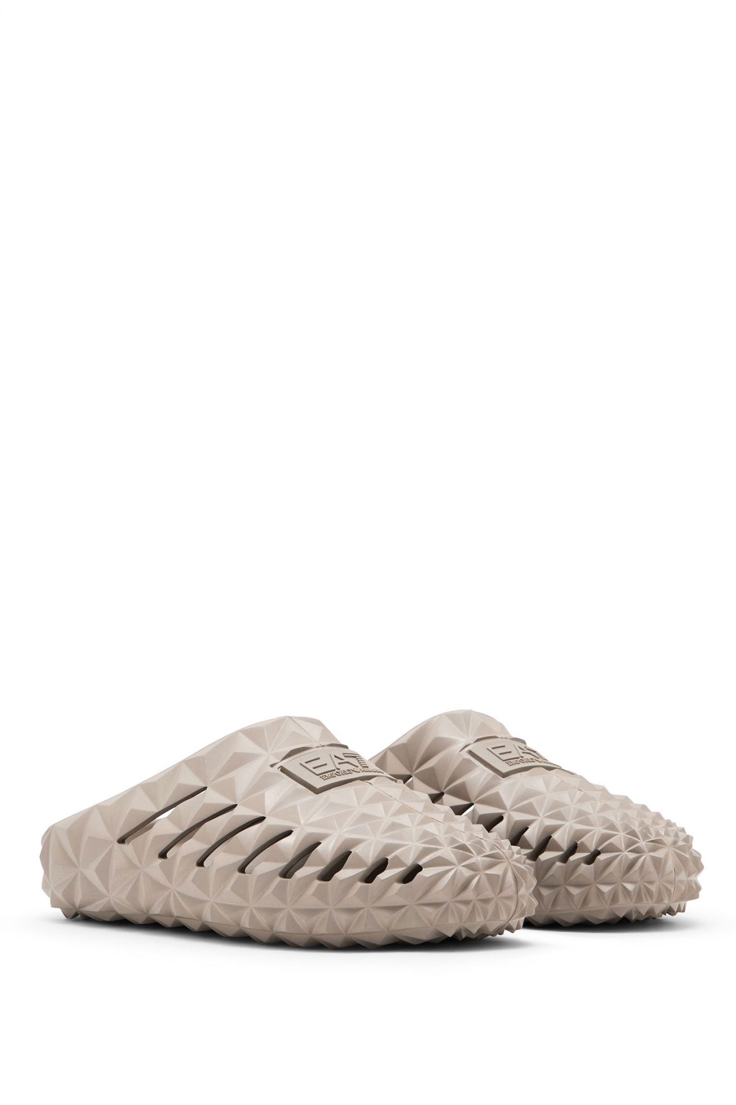 ARMANI 7 ΠΑΠΟΥΤΣΙΑ ΠΑΝΤΟΦΛΕΣ ΑΝΑΓΛΥΦΟ LOGO ΜΠΕΖ