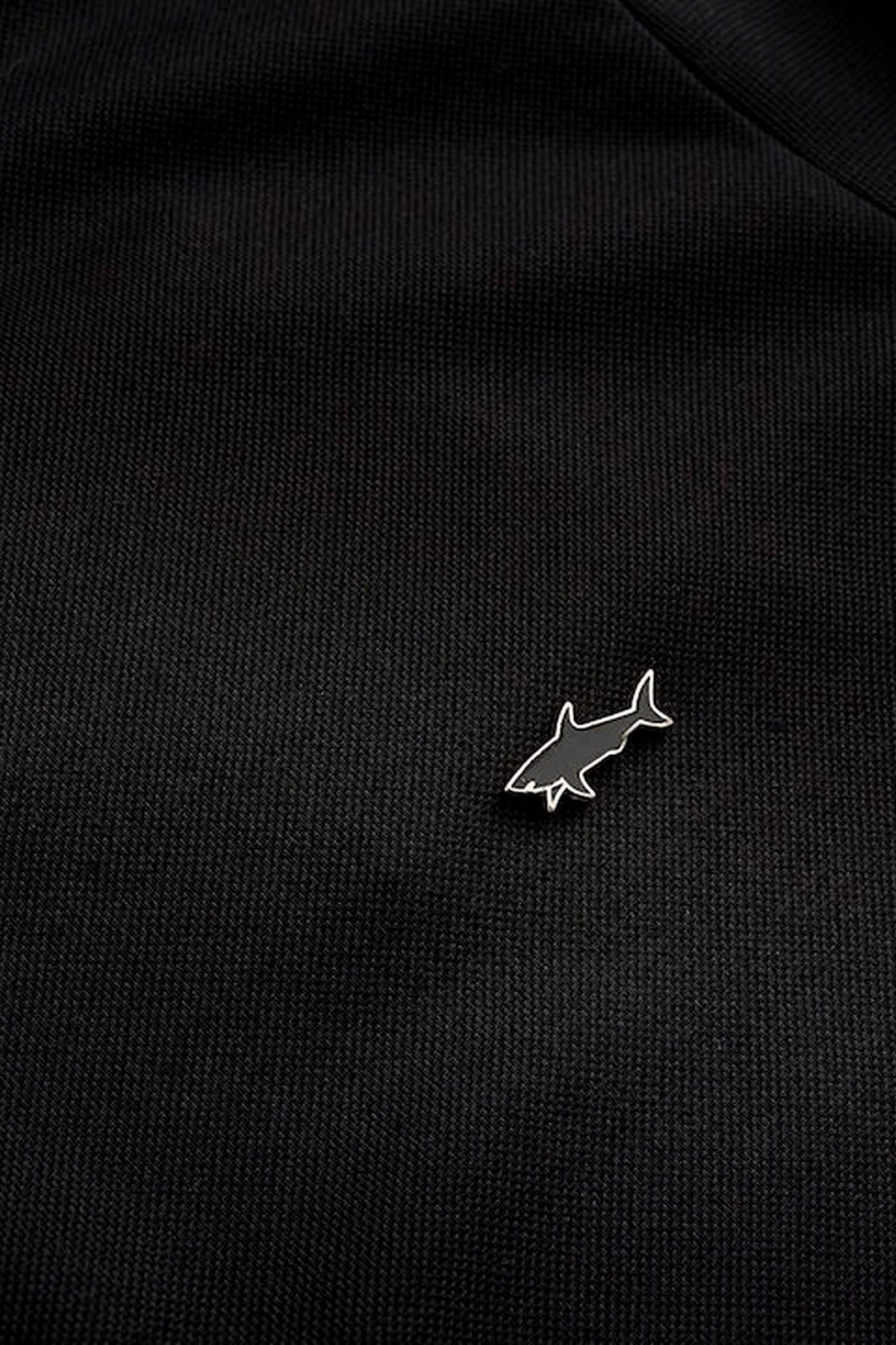 PAUL&SHARK POLO LOGO METALLIC PIN LOGO ΜΑΥΡΟ φωτογραφία