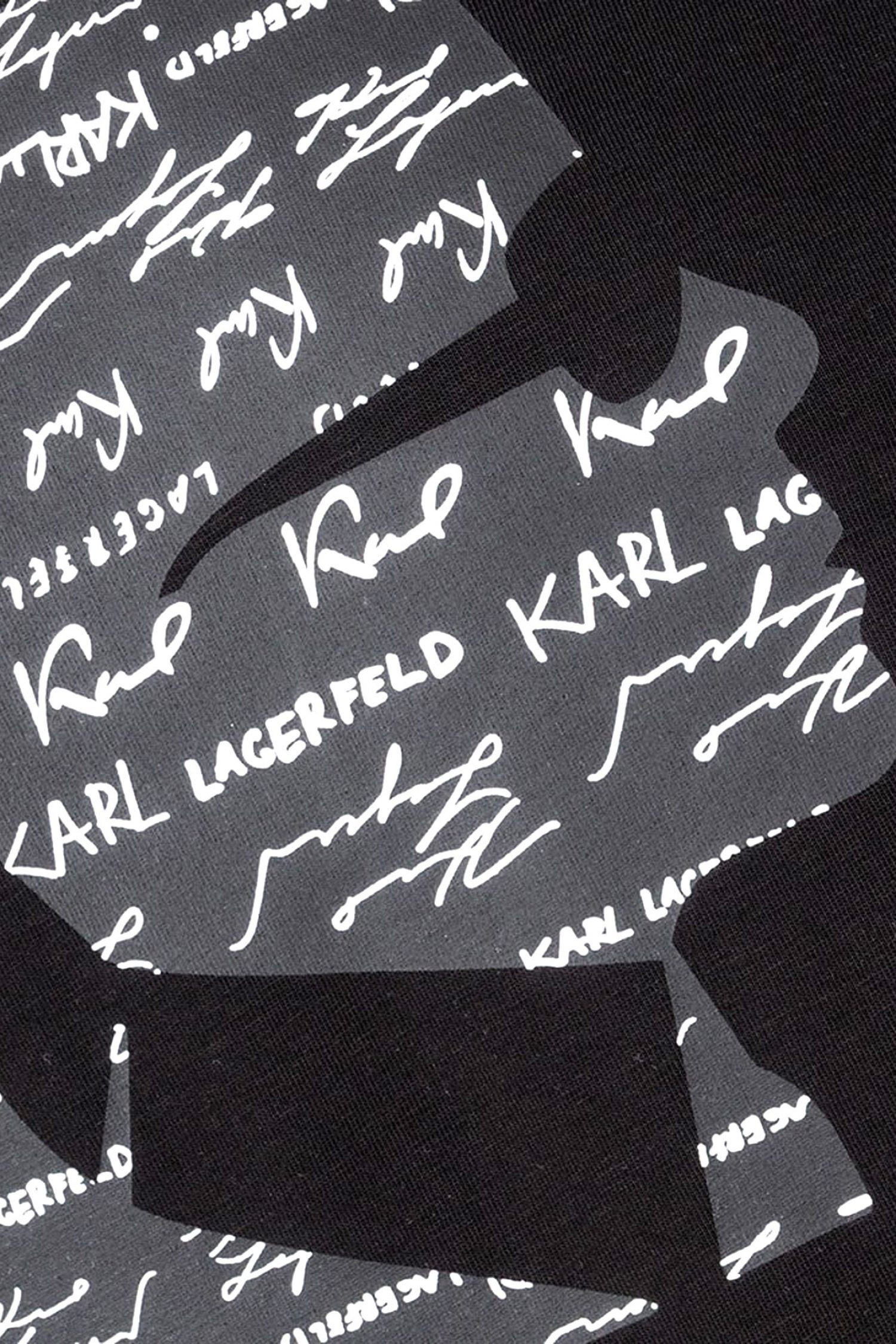 Men's T-Shirts Karl Lagerfeld Black