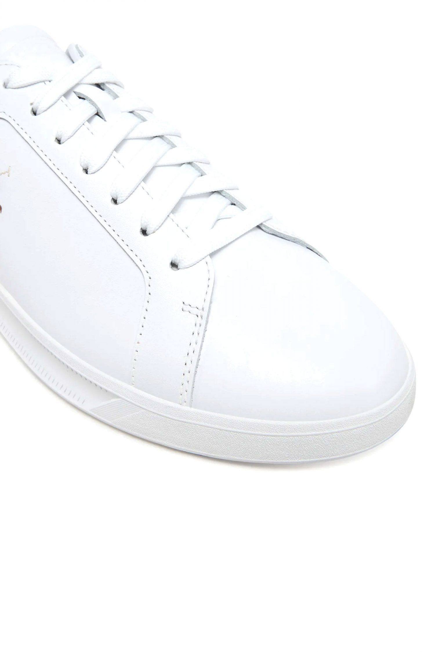 RALPH LAUREN ΠΑΠΟΥΤΣΙΑ SNEAKERS HRT CT II-SK-LTL MΠΕΖ ΛΕΠΤΟΜΕΡΕΙΕΣ LOGO ΛΕΥΚΟ φωτογραφία