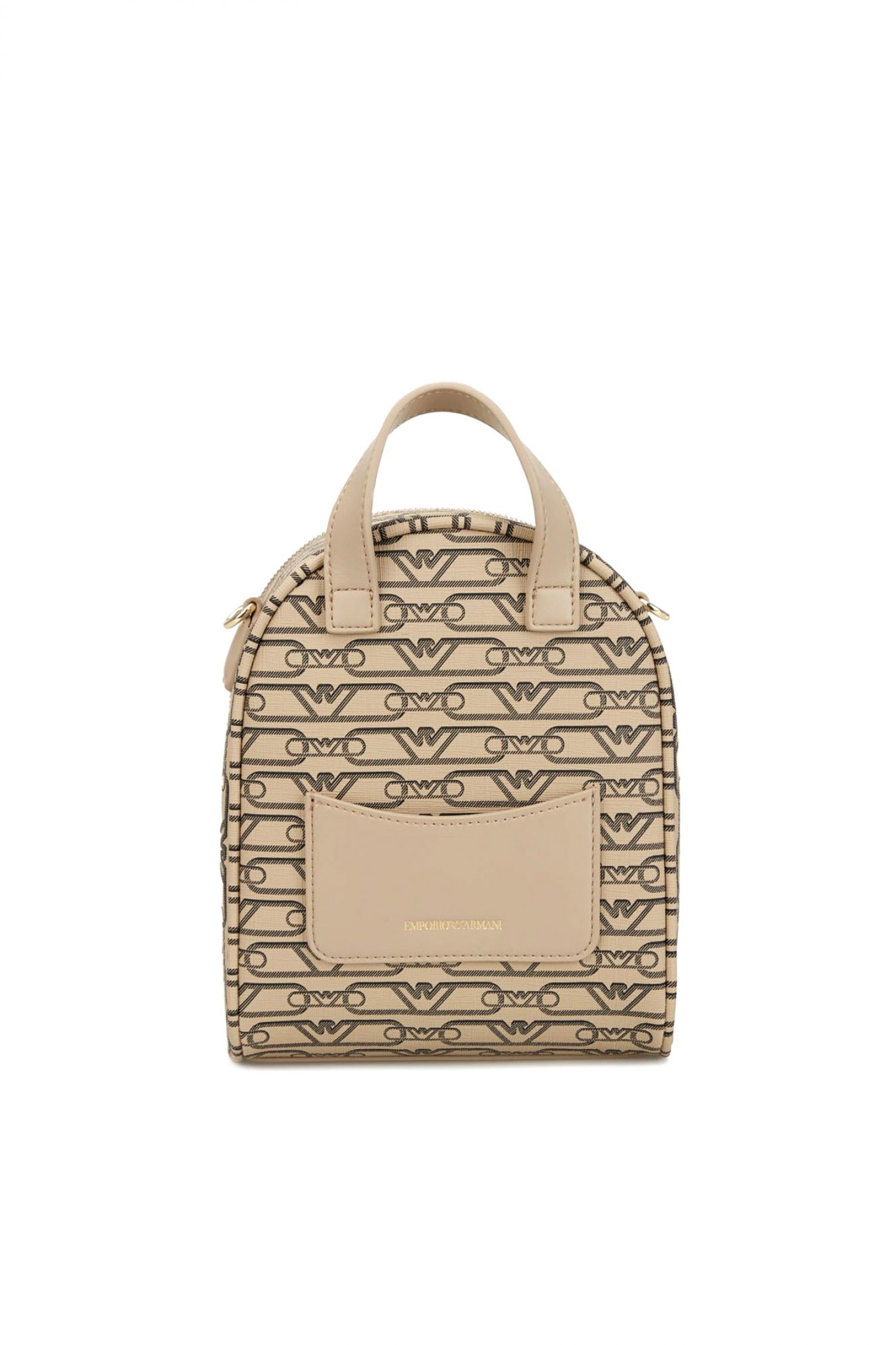 EMPORIO ARMANI ΤΣΑΝΤΑΚΙ CROSS BODY LOGO ΜΠΕΖ