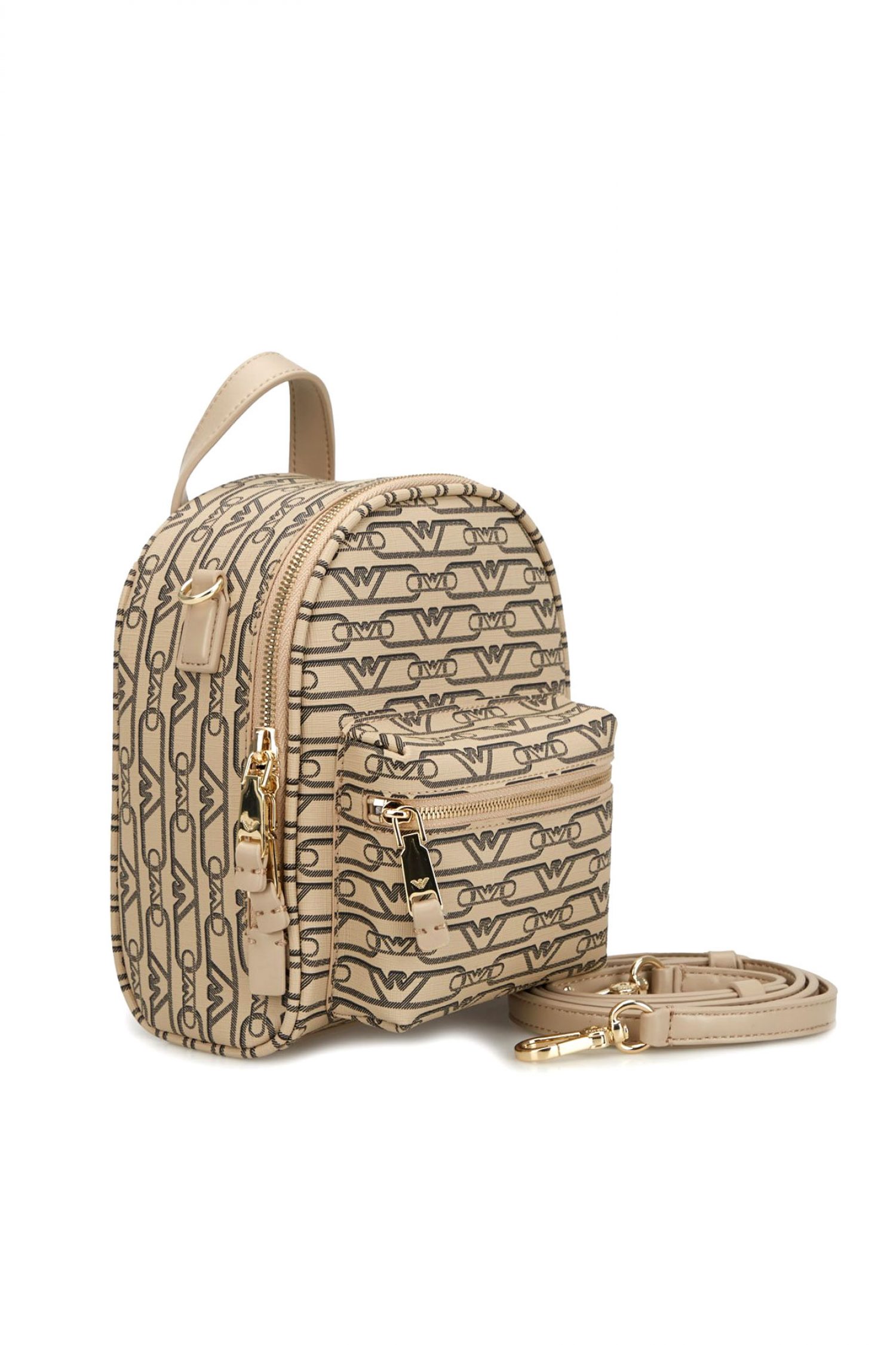 EMPORIO ARMANI ΤΣΑΝΤΑΚΙ CROSS BODY LOGO ΜΠΕΖ