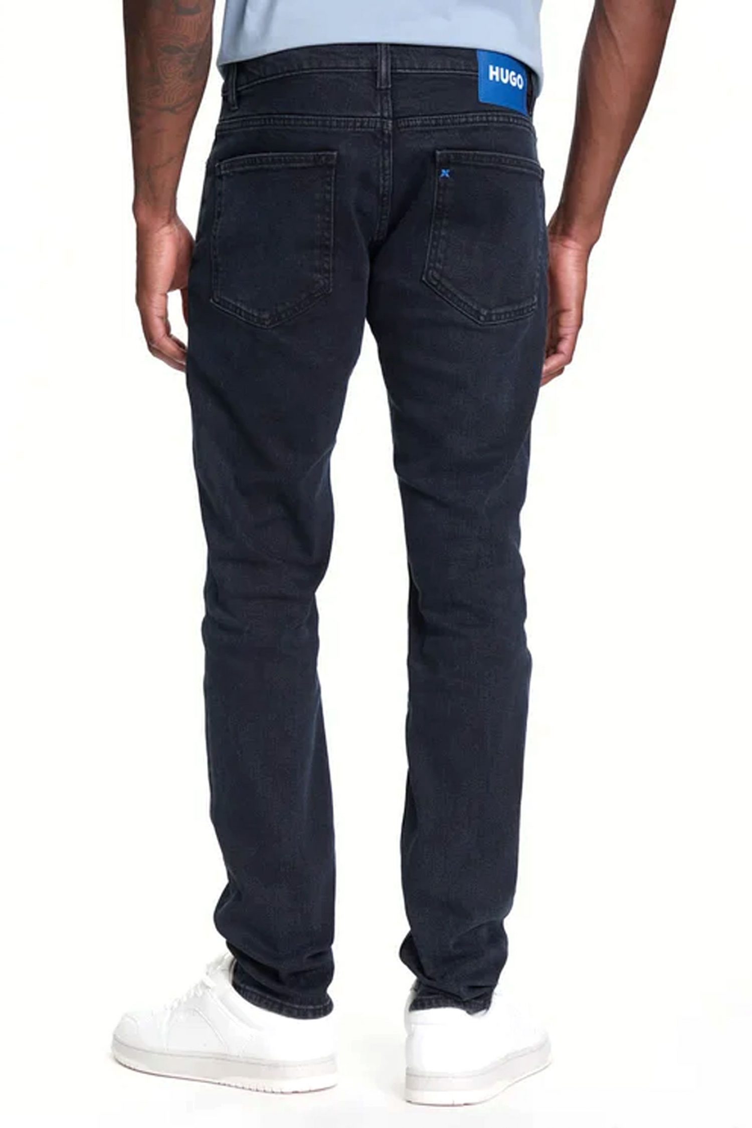 HUGO BLUE ΠΑΝΤΕΛΟΝΙ JEANS ZANE SKINNY ΜΠΛΕ φωτογραφία