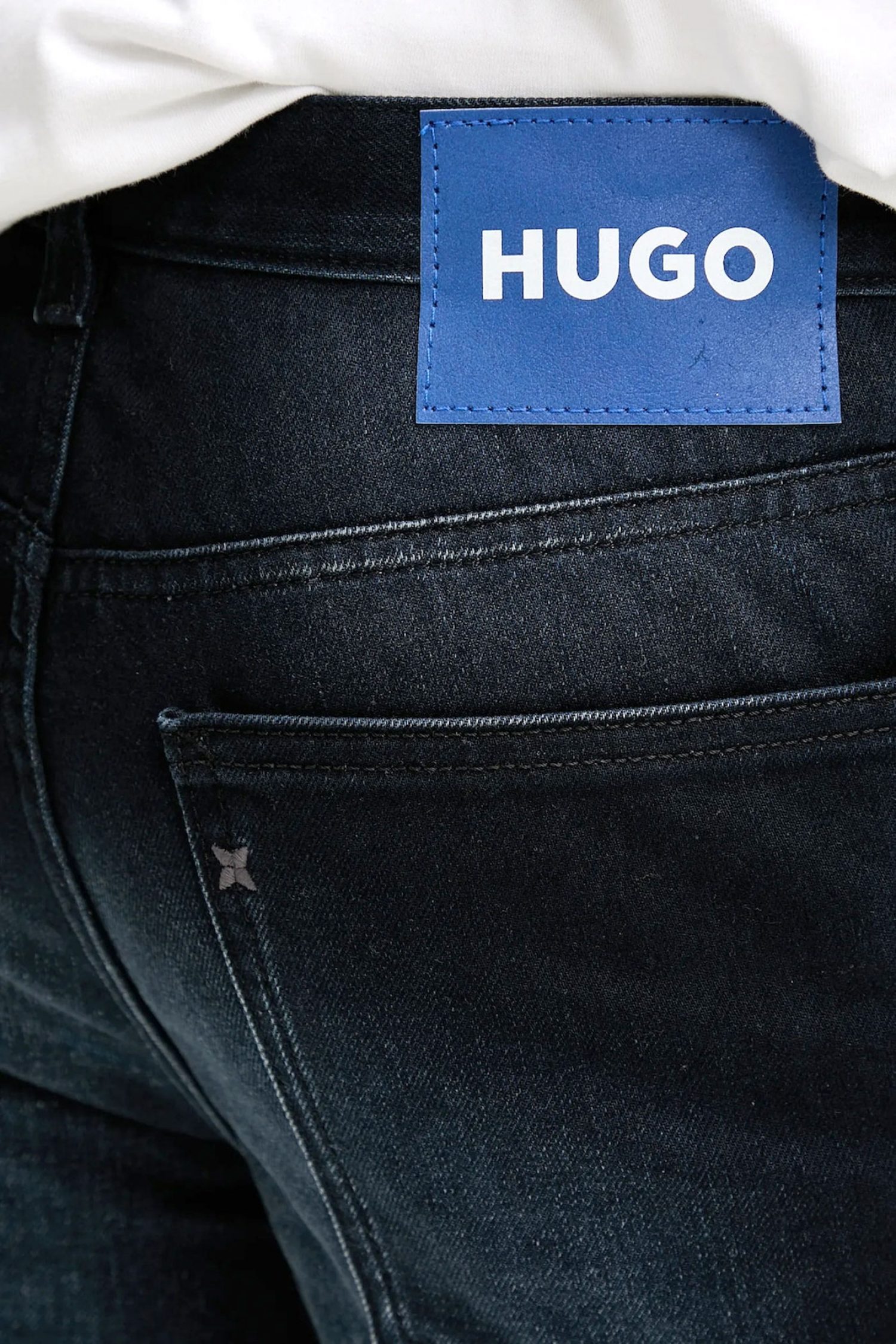 HUGO BLUE ΠΑΝΤΕΛΟΝΙ JEANS BRODY TAPERED FIT ΜΠΛΕ φωτογραφία