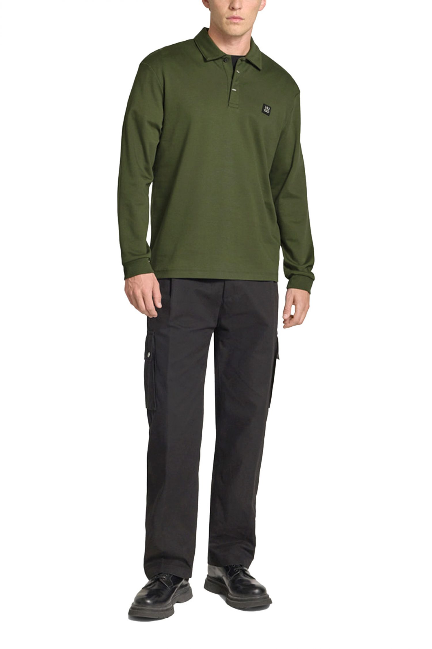 HUGO POLO DARGENPOLO LOGO ΜΕΤΑΛΛΙΚΟ ΧΑΚΙ φωτογραφία