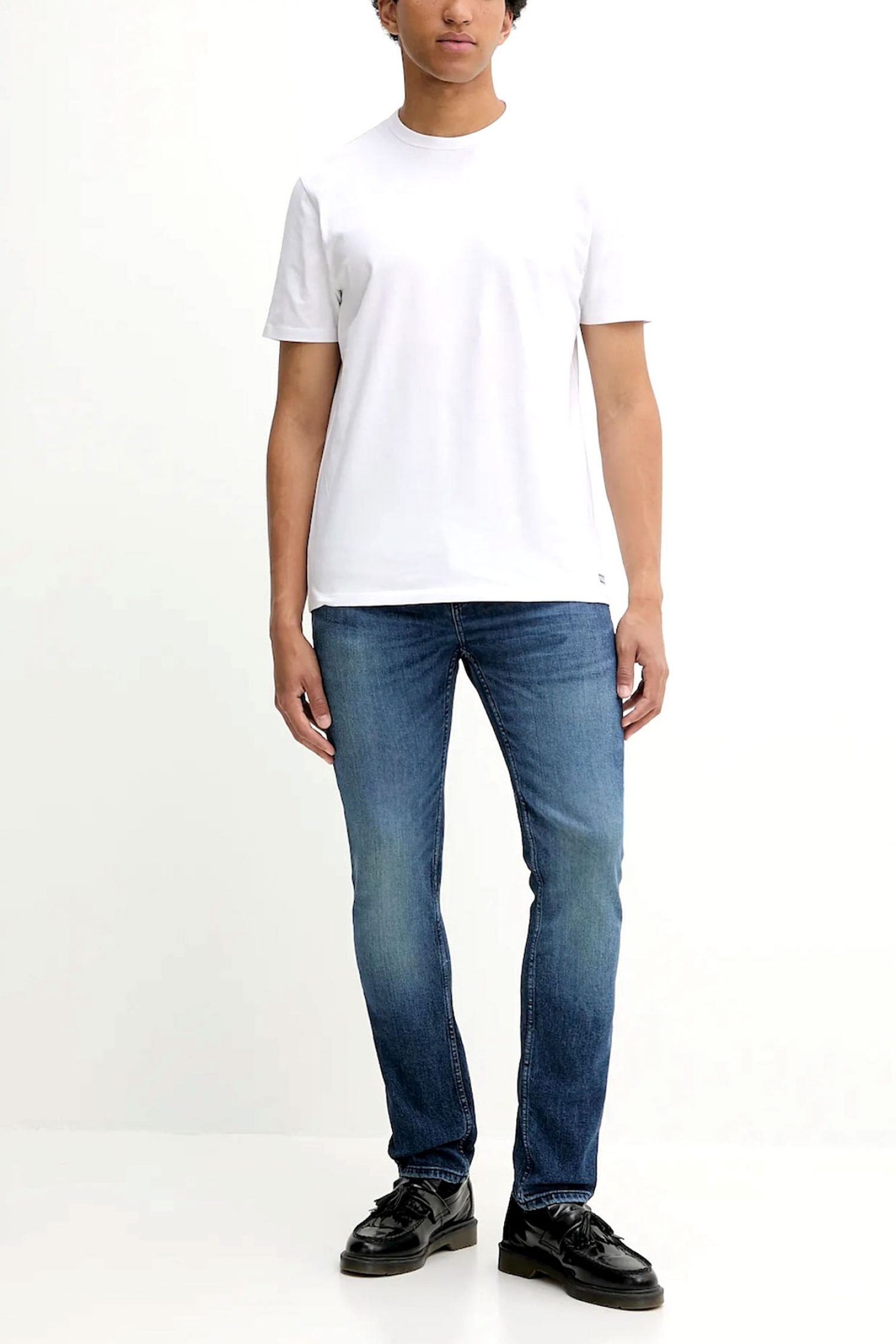 HUGO ΠΑΝΤΕΛΟΝΙ JEANS 708 SLIM FIT ΜΠΛΕ φωτογραφία