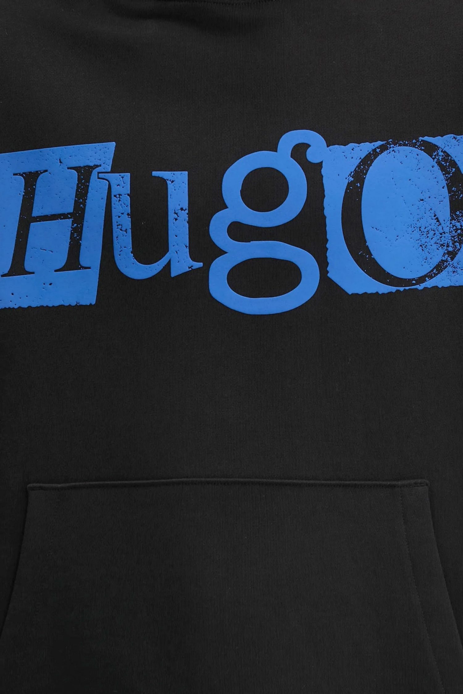 HUGO BLUE ΦΟΥΤΕΡ HOODIE NILDI ΜΑΥΡΟ