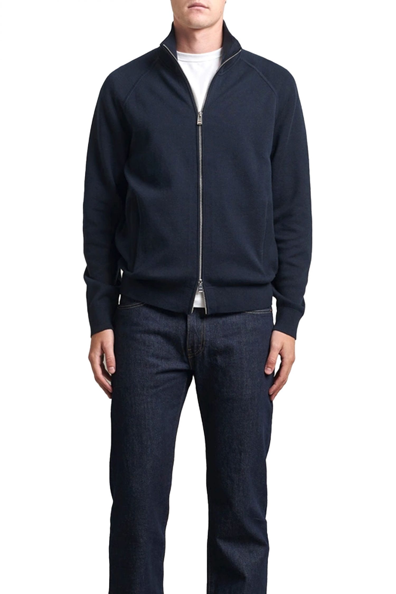 BOSS ΠΛΕΚΤΟ FULLZIP H-IDINO ΜΠΛΕ φωτογραφία