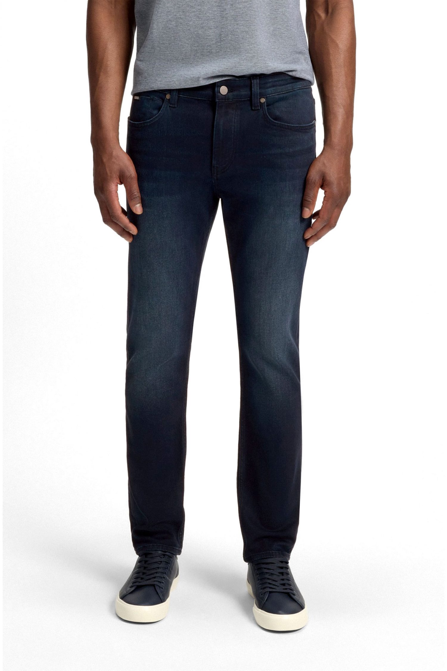 BOSS ΠΑΝΤΕΛΟΝΙ JEANS SLIM FIT P-DELAWARE ΜΠΛΕ