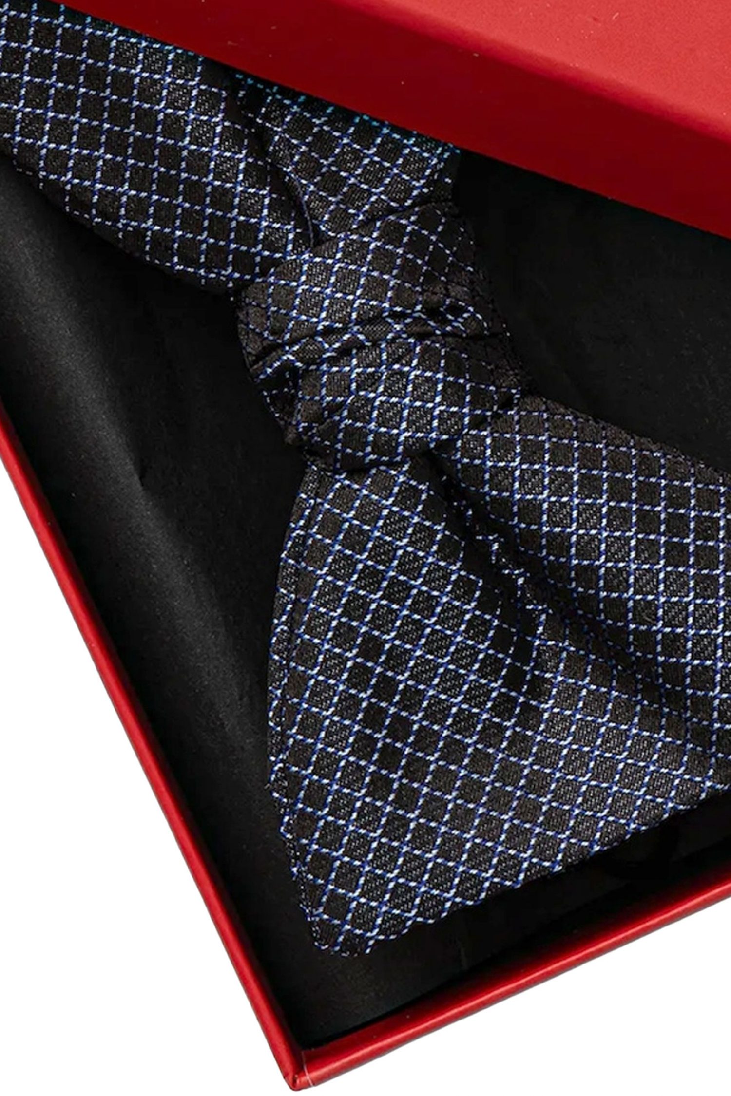 HUGO ΠΑΠΙΓΙΟΝ BOW TIE DRESSY ΜΠΛΕ φωτογραφία