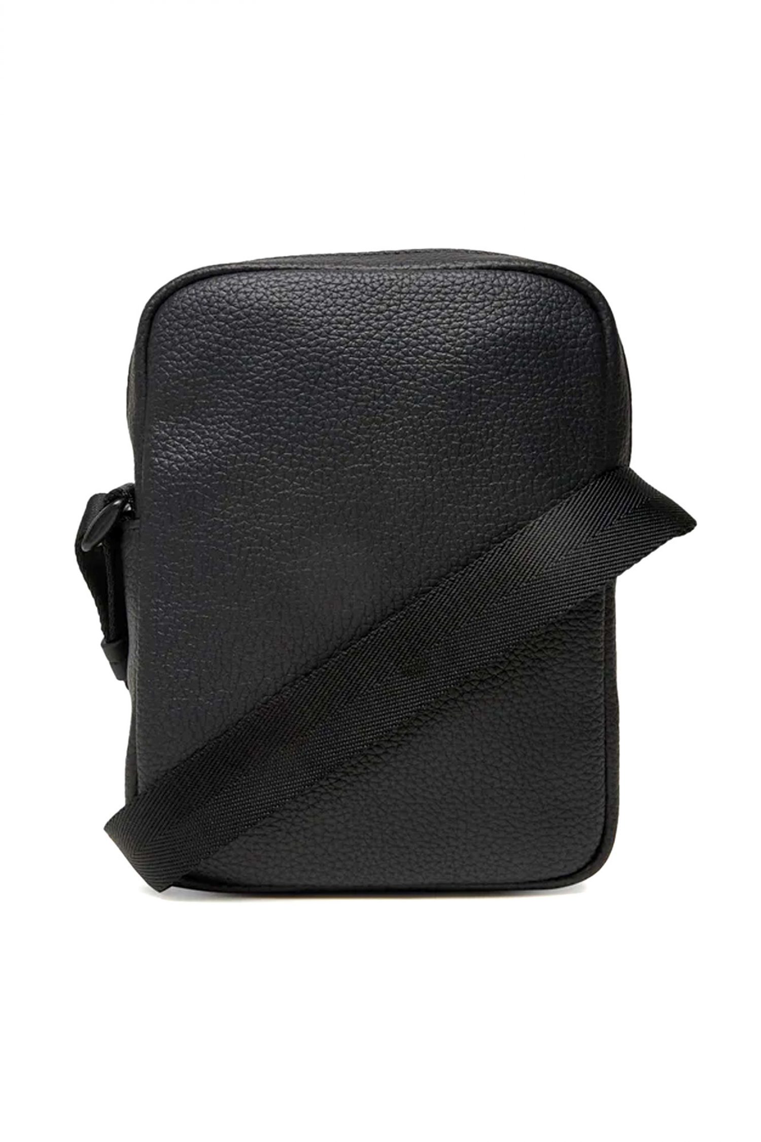 HUGO ΤΣΑΝΤΑΚΙ CROSSBODY QUANTIC_NS ZIP LOGO ΜΕΤΑΛΛΙΚΟ ΜΑΥΡΟ φωτογραφία